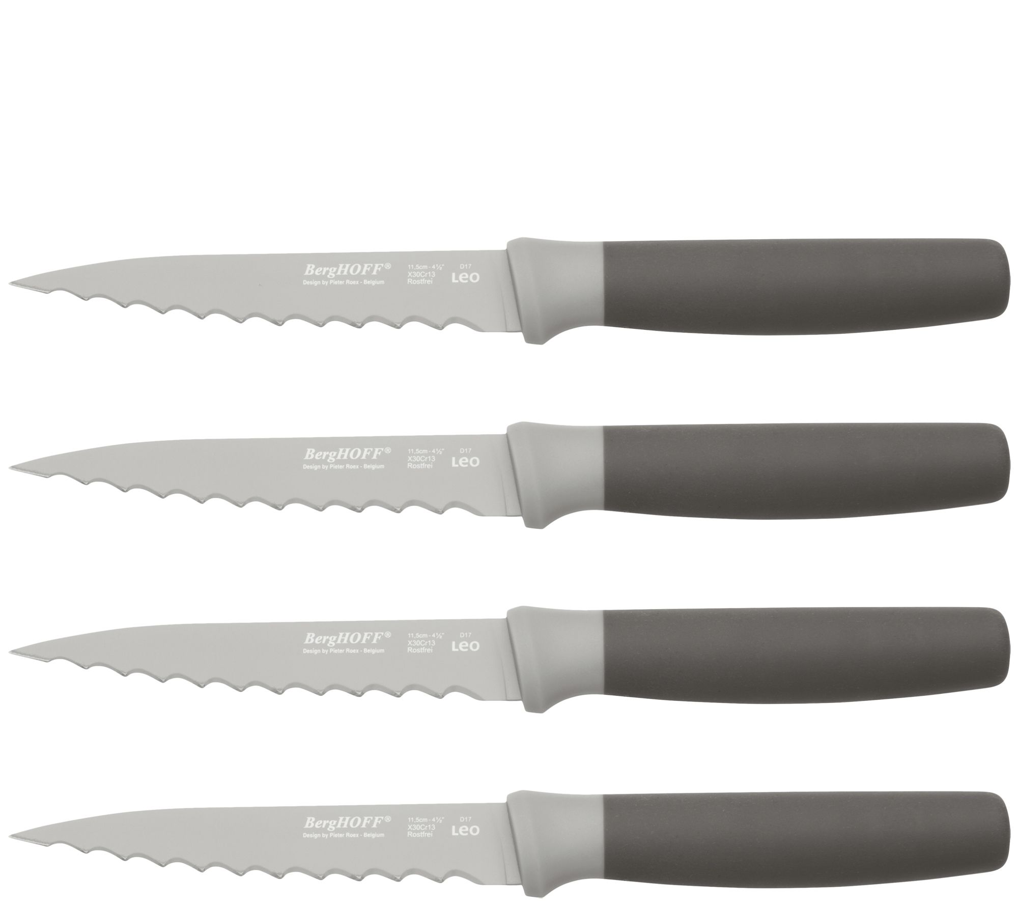 BergHOFF Leo 4-Piece Steak Knife Set