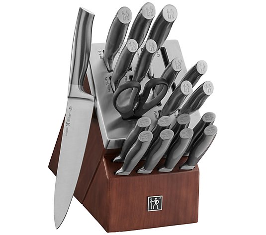 J.A. Henckels Graphite 20-pc Self-Sharpening Knife Block Set