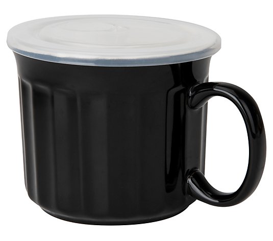Mind Reader Vented Soup Mug with Handle & Lid