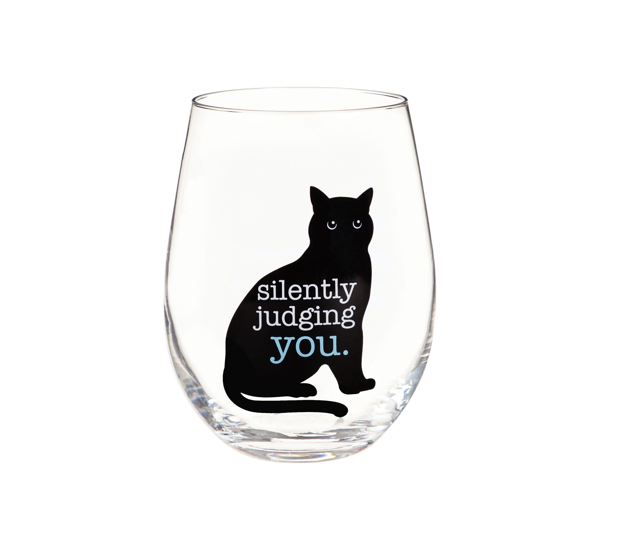 Evergreen 17oz Funny Animal Stemless Wine Glass