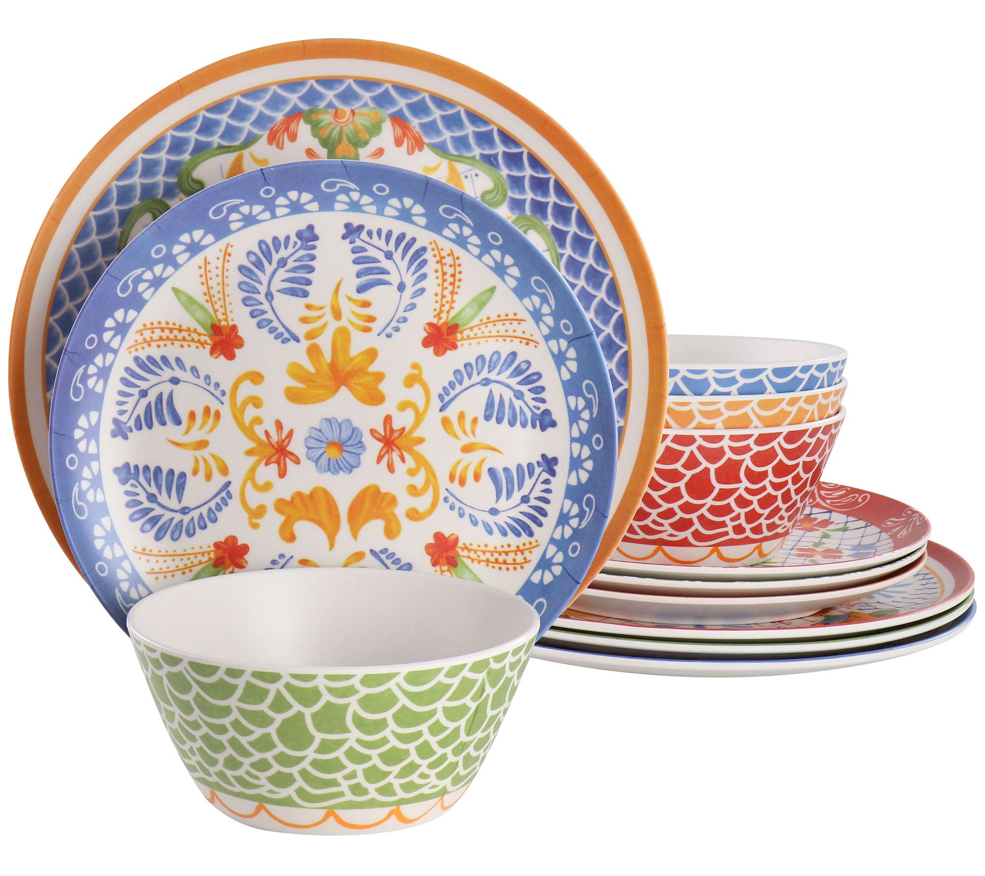 Laurie Gates California Designs Tierra 12-PieceDinnerware Set