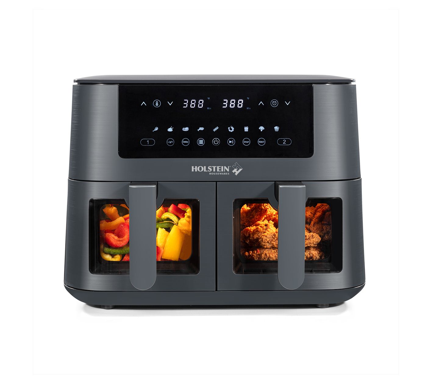 Holstein Housewares 8.4QT Dual Basket Digital Air Fryer