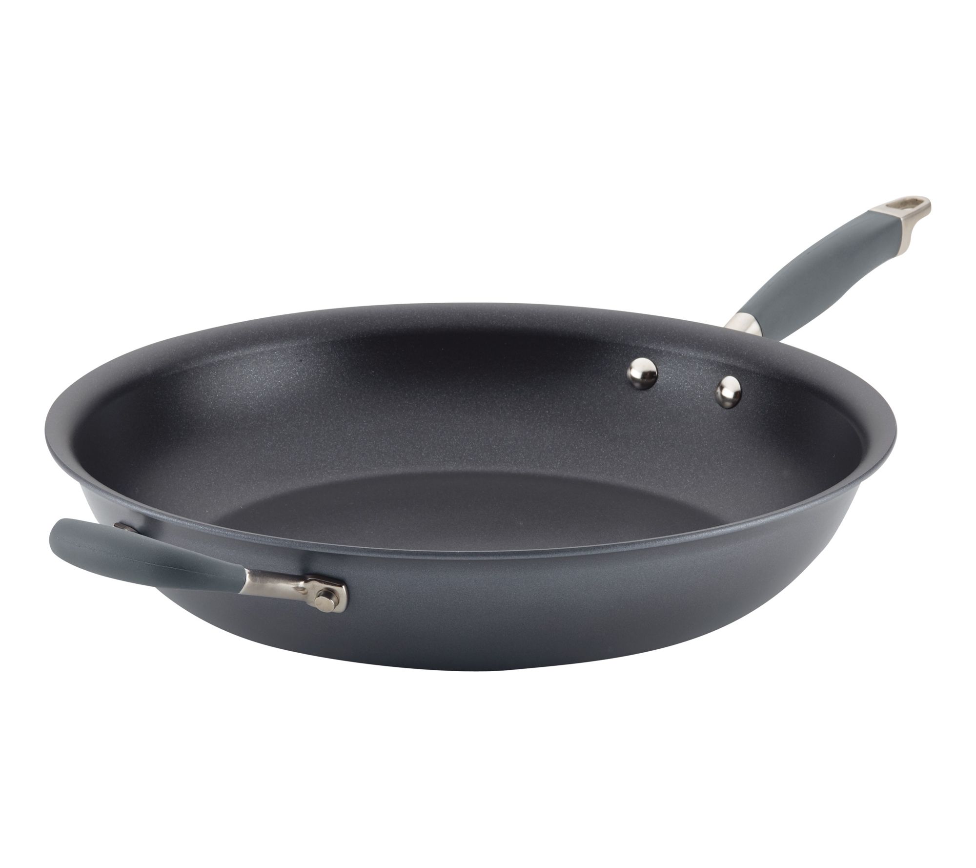 Anolon Advanced Home Hard-Anodized Nonstick Fry ing Pan, 14.5in