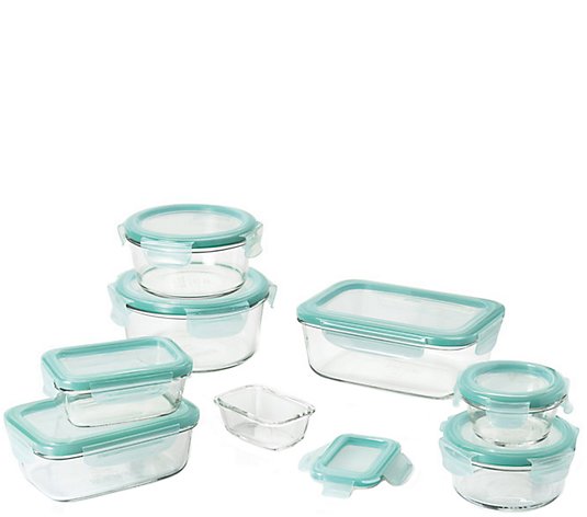 OXO Good Grips 16-Piece SNAP Glass Container Set
