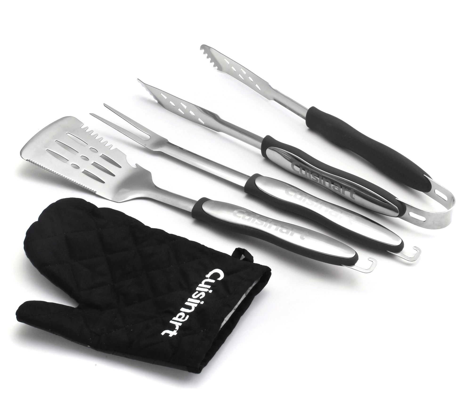 Cuisinart 4-Piece Grilling Tool Set with GrillGlove