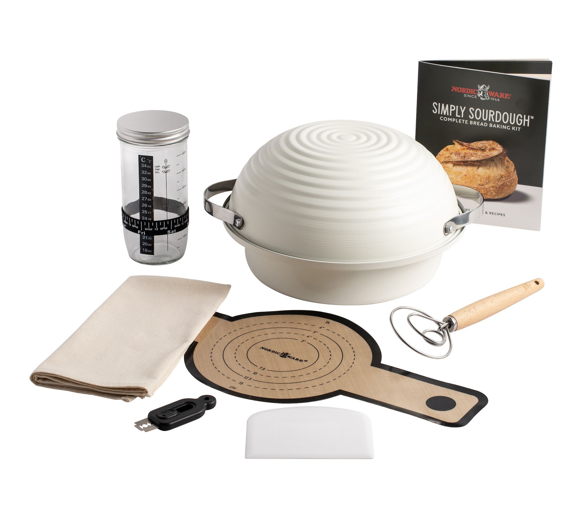 Nordic Ware Simply Sourdough Complete Bread Making Kit