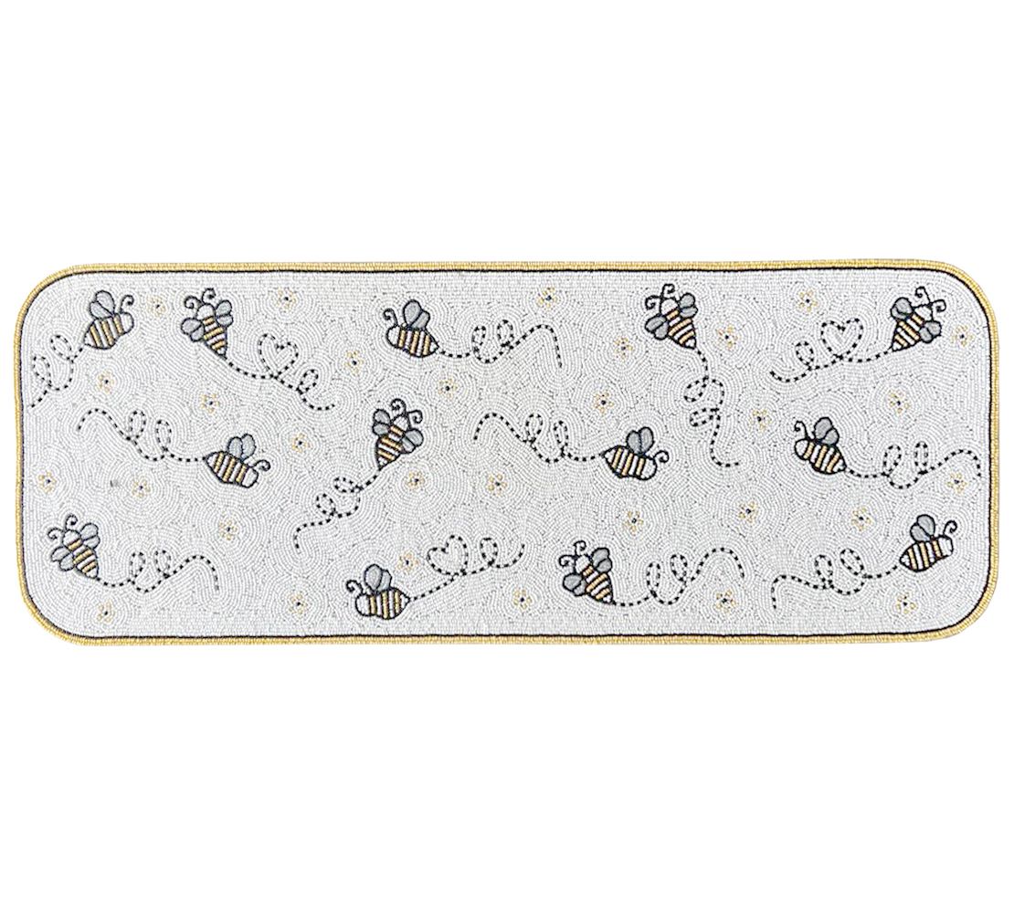 "As Is" Temp-tations Seasonal 36" x 13" Beaded Table Runner