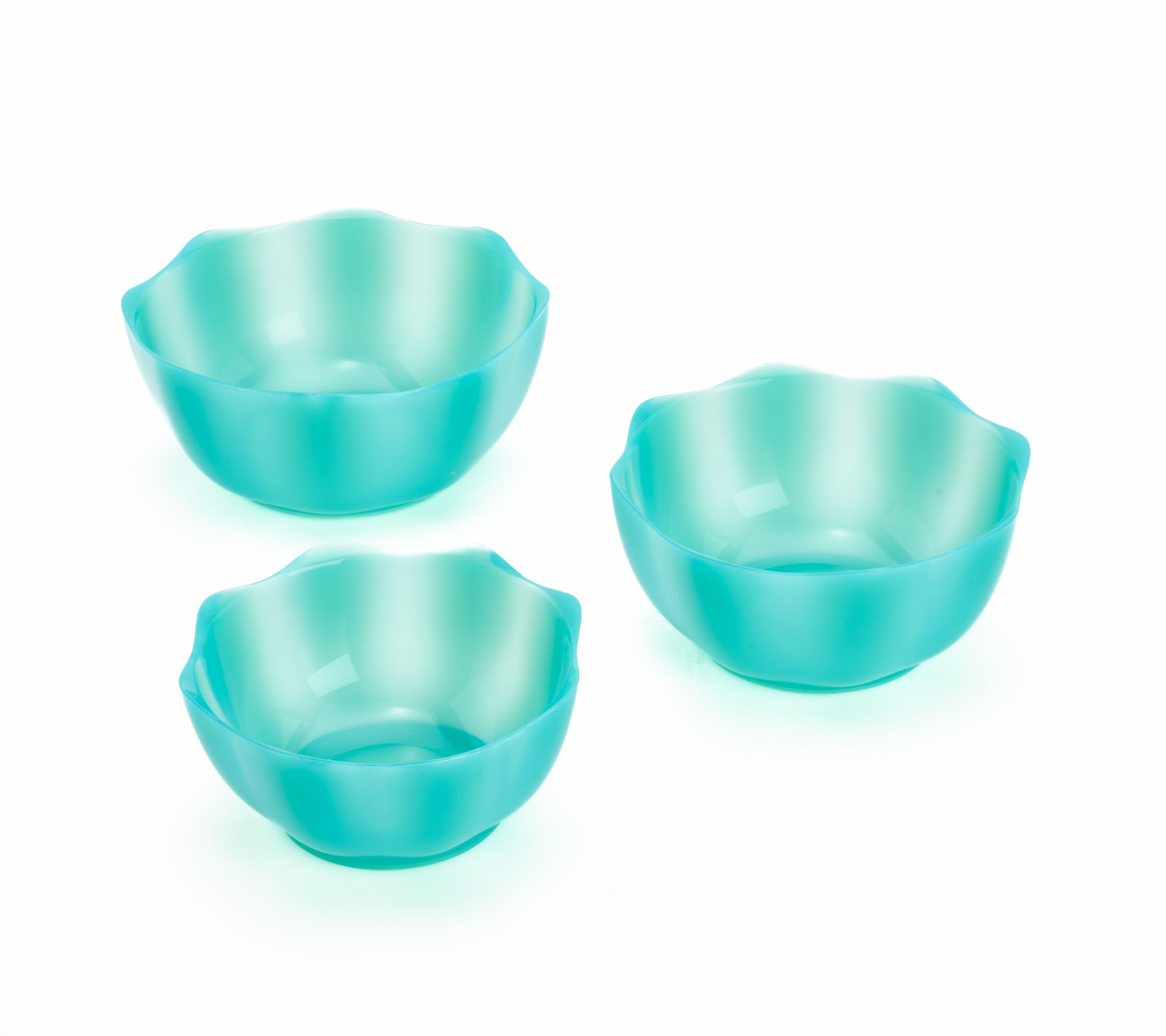 "As Is" AvoBagel Set of 3 Silicone Prep Bowl Set