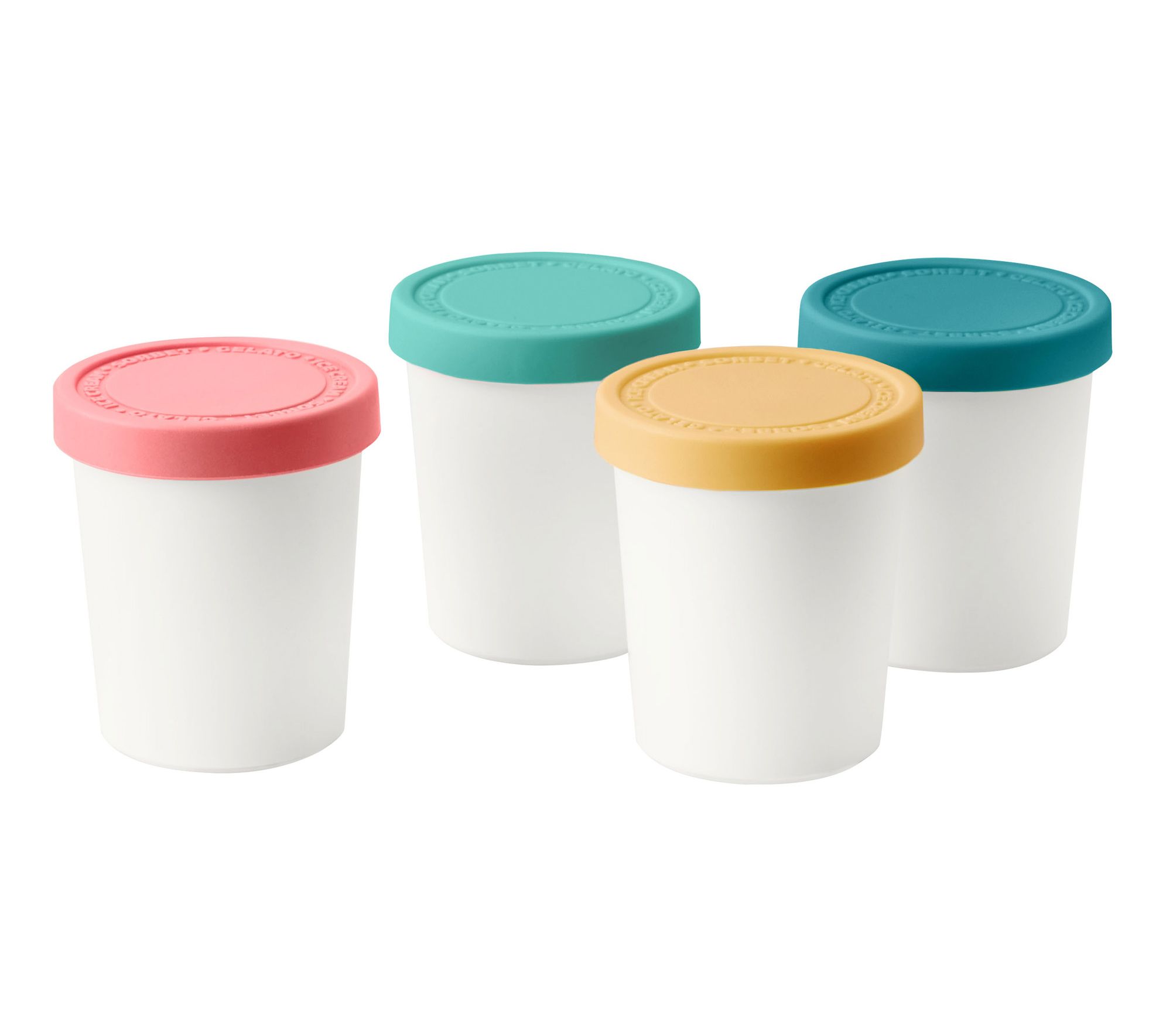 Tovolo Set of 4 Mini Sweet Treats Tubs