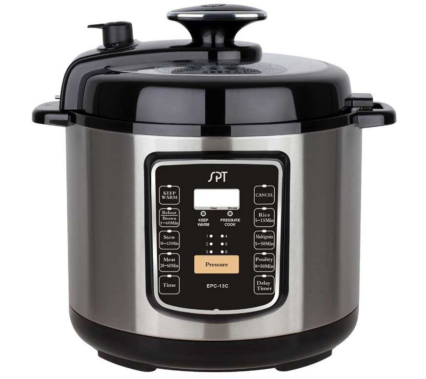 Emeril by T-Fal 6 qt. Digital Stainless Steel Pressure Cooker