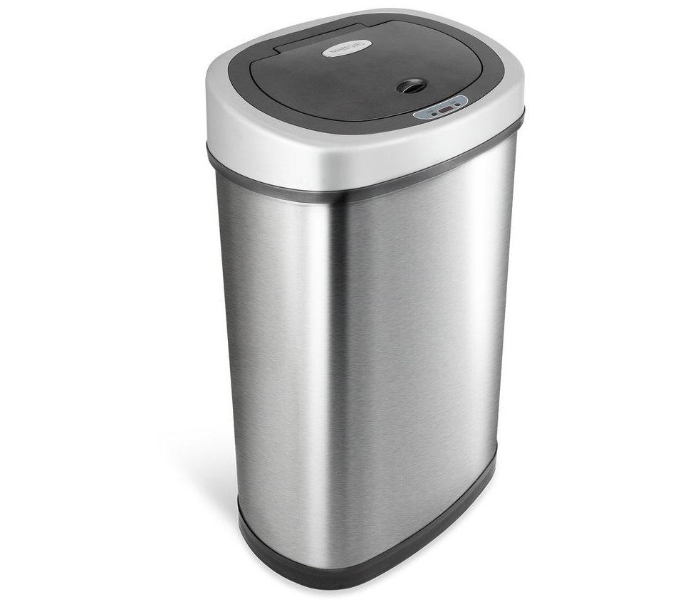 NINESTARS Touchless Motion Sensor 50L Trash Can