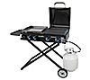 Razor 4 Burner Foldable Griddle and Grill Combo with Lid