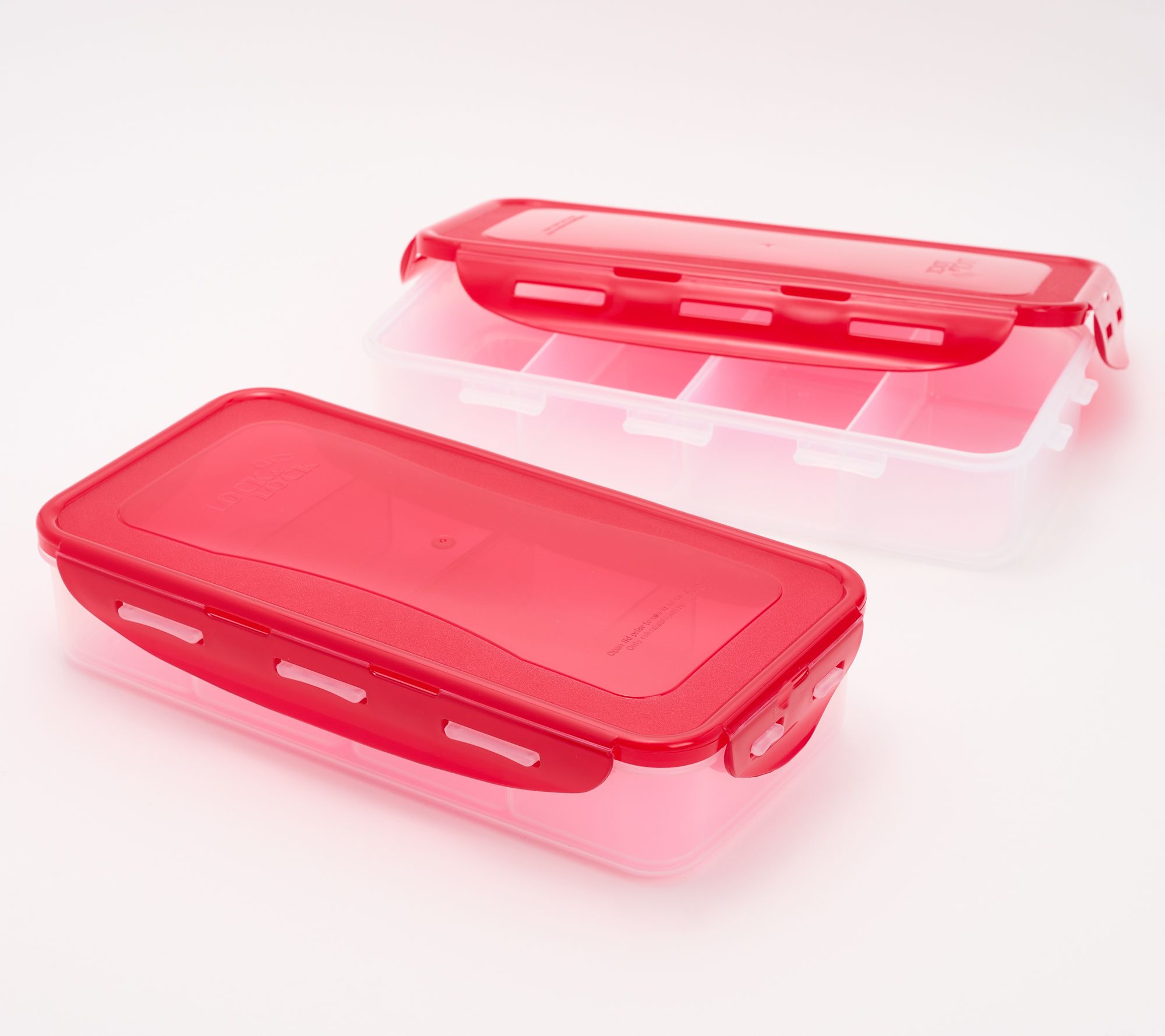 LocknLock Set of 2 Divider Rectangle Storage Set