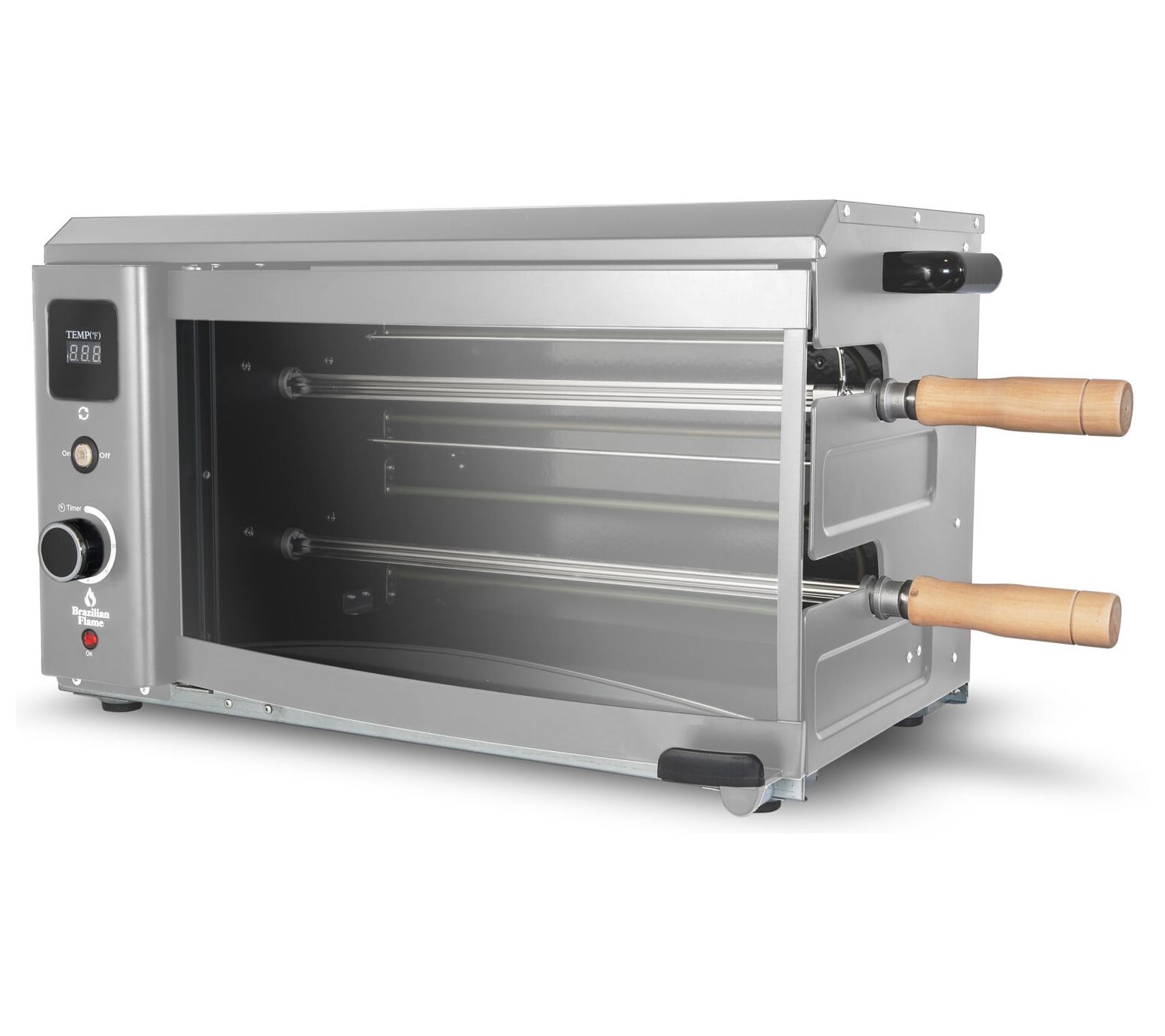 Brazilian Flame 2-Skewer Brazilian RotisserieElectric Grill