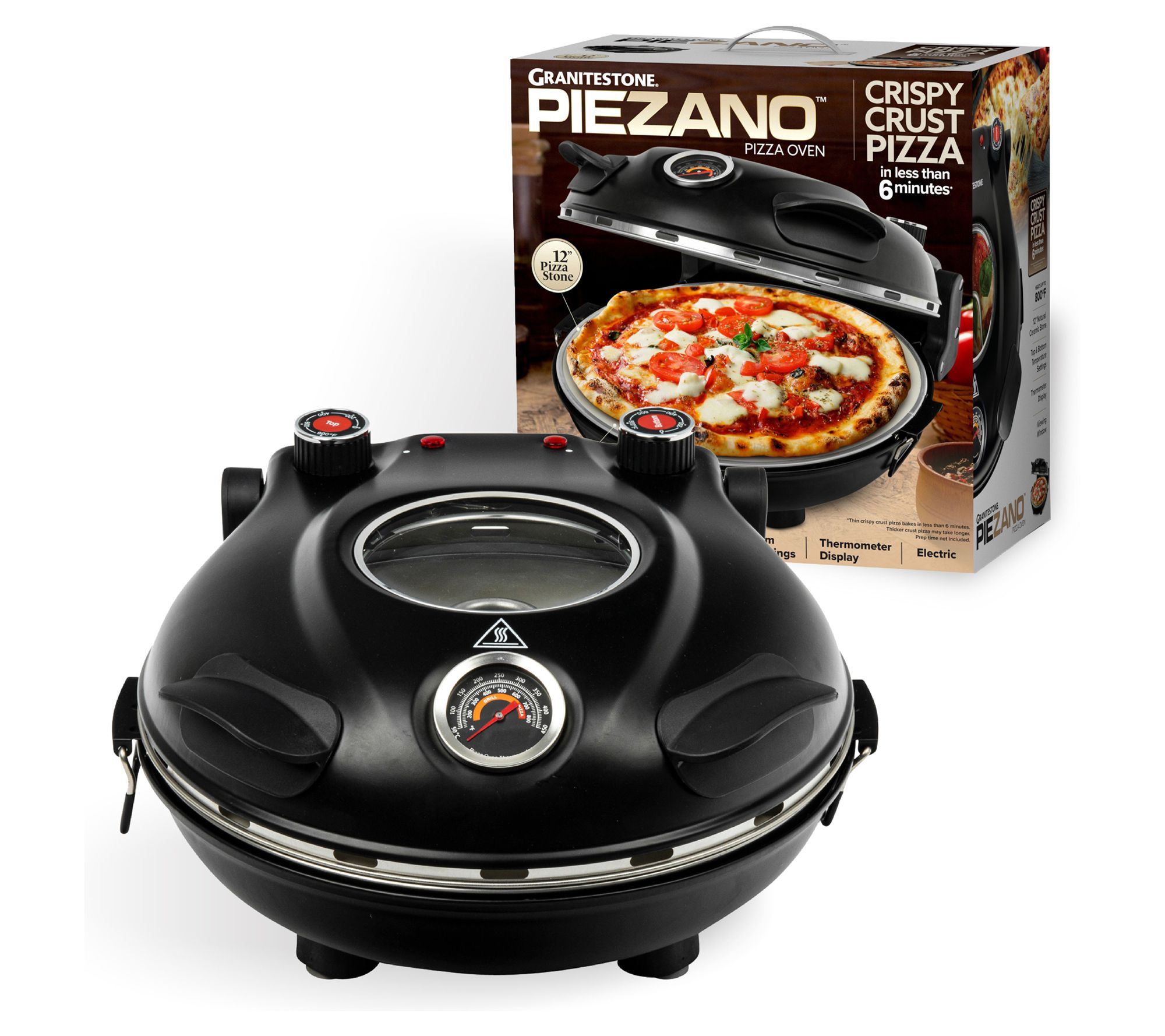 Granitestone Piezano Indoor Electric Pizza Oven 