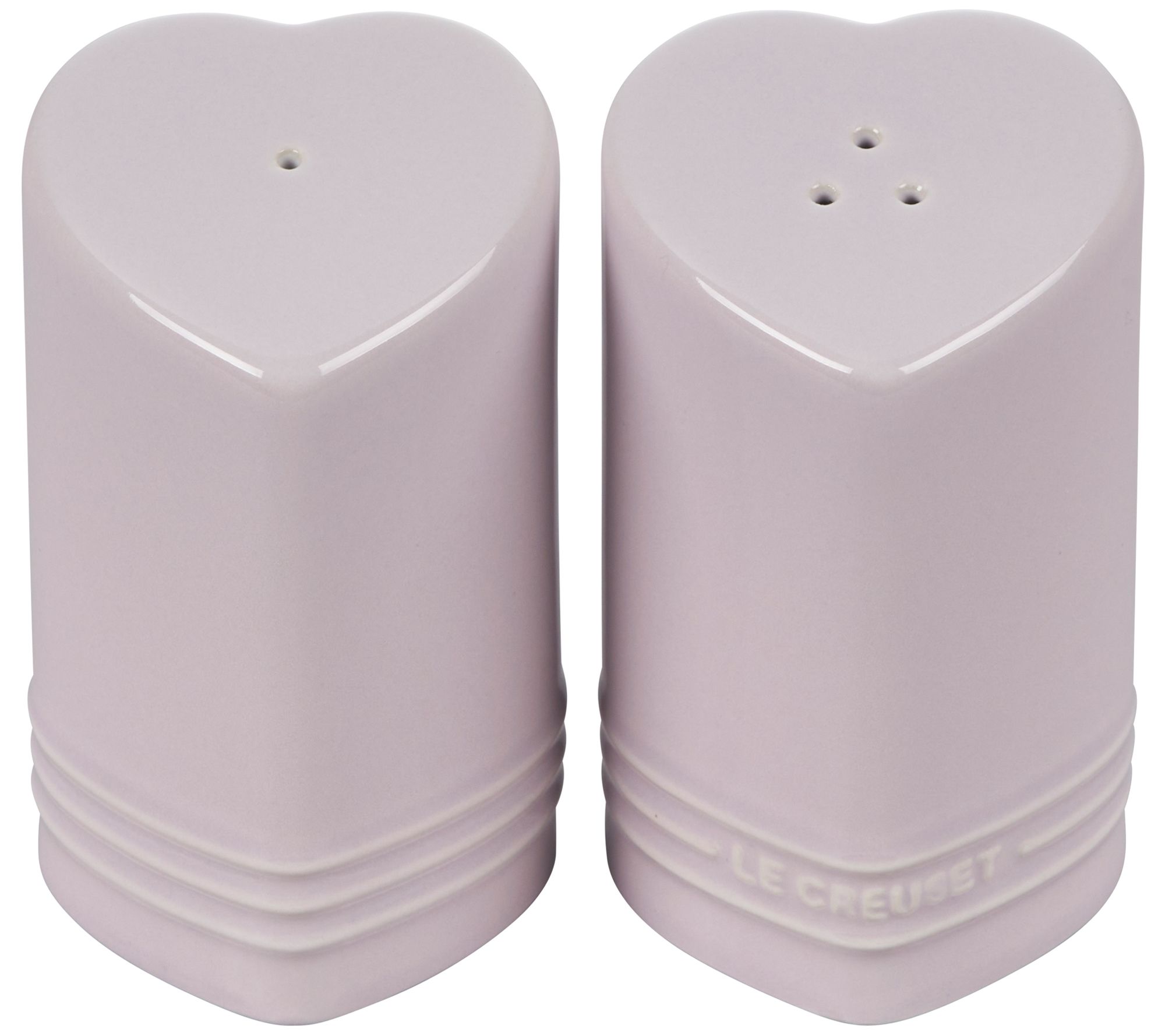 Le Creuset Figural Heart Salt & Pepper Shaker Set of 2