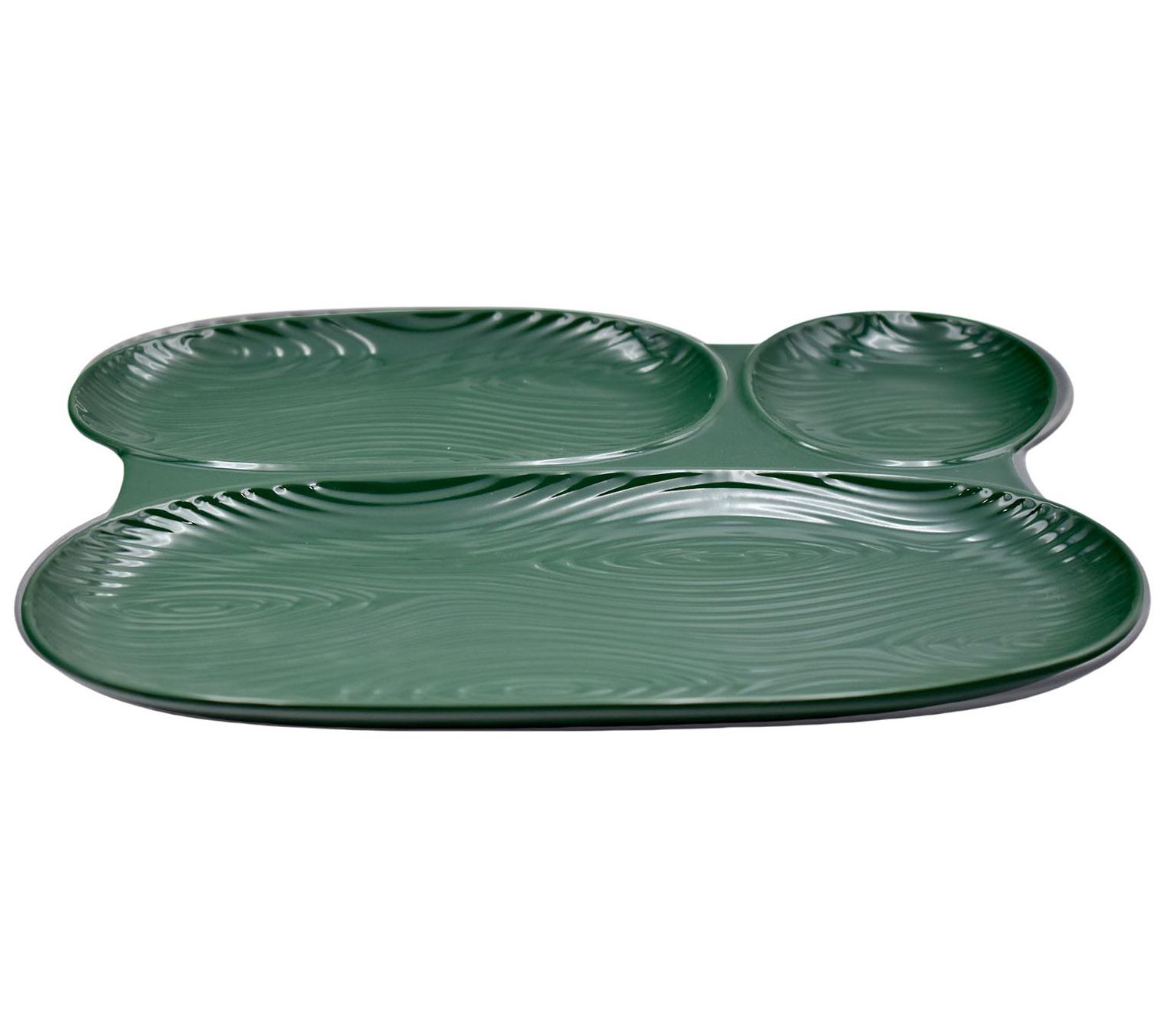  Temp-tations Woodland 3-Section Snack Tray
