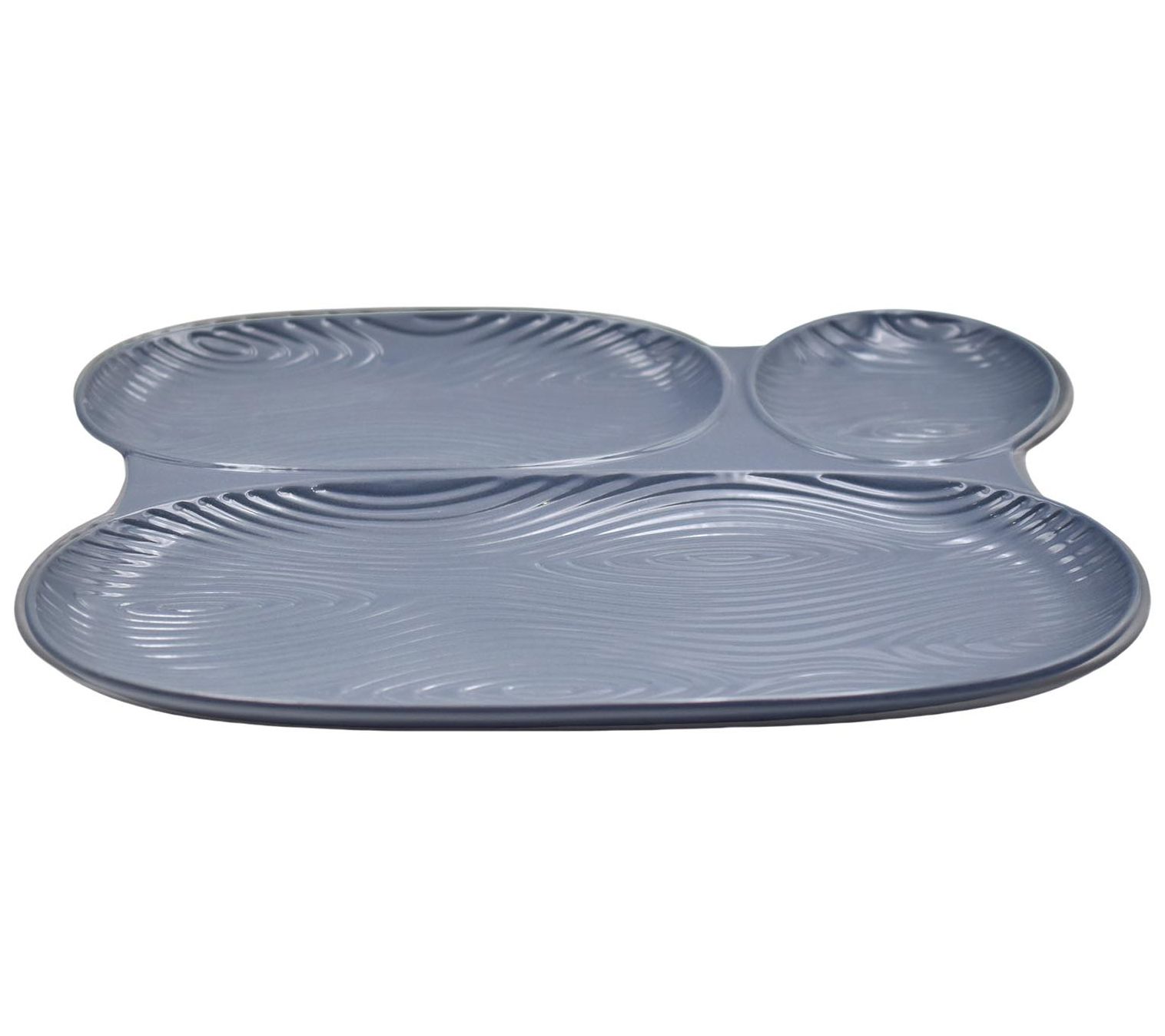 Temp-tations Woodland 3-Section Snack Tray