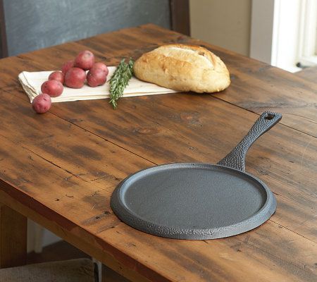 ramblings on cast iron: the Paula Deen hoecake pan