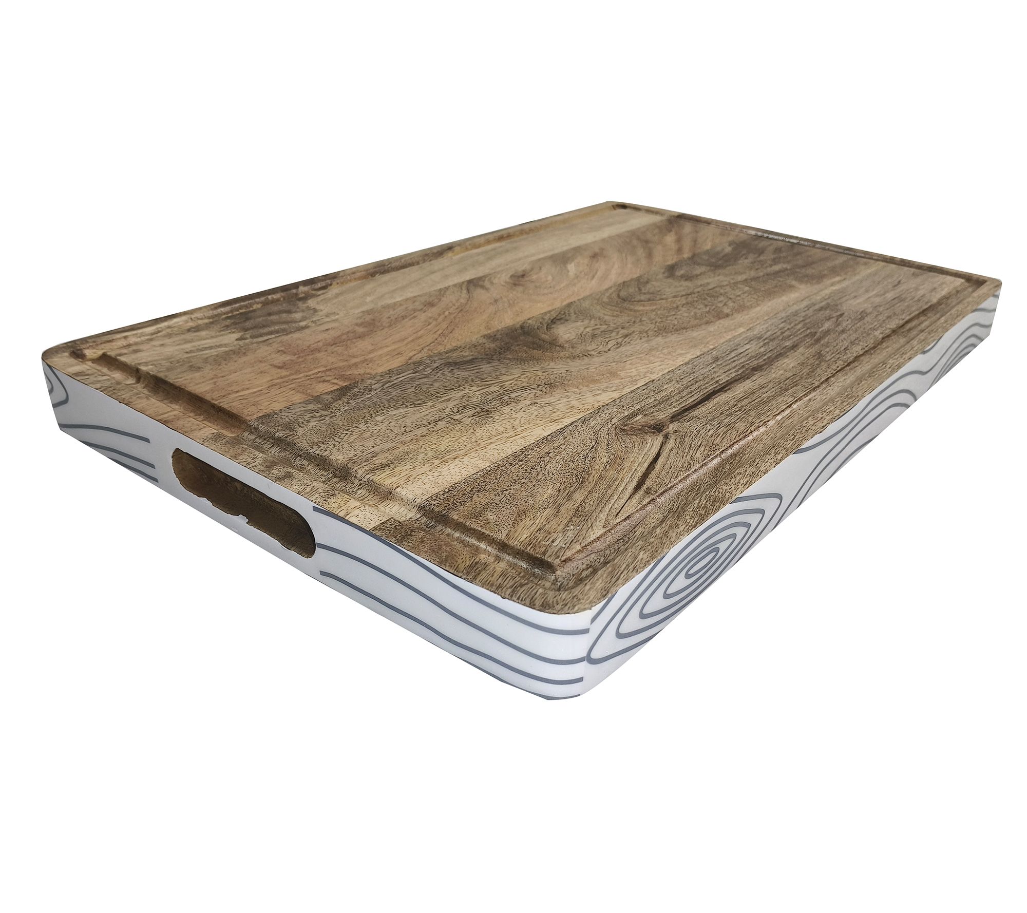 Temp-tations Woodland 20" XL Mango Wood Cutting Board