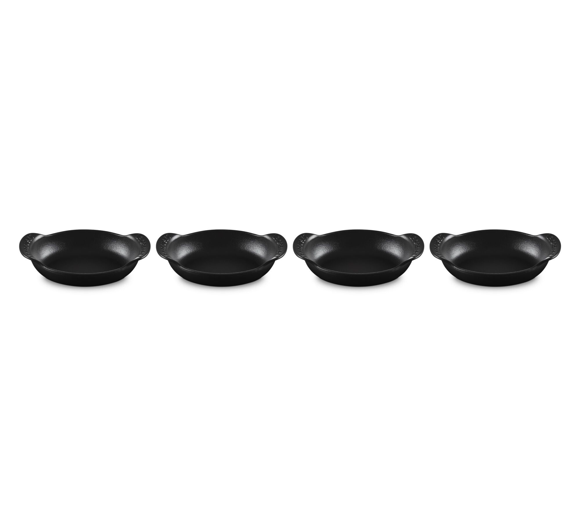 Le Creuset Set of 4 Mini Oval Baker 1/3-qt