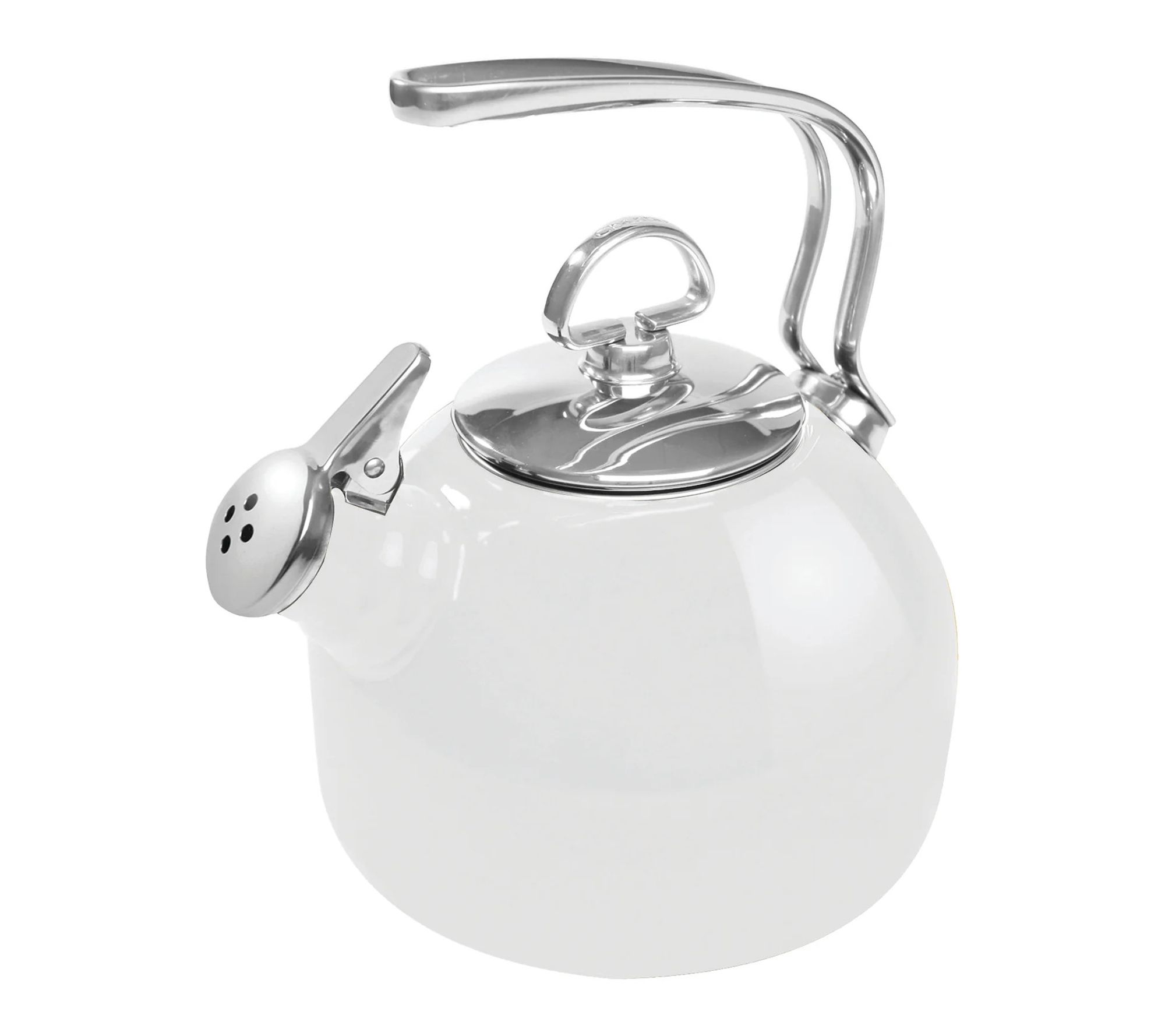 Chantal 1.8 qt. Enamel-on-Steel Classic Teakettle - QVC.com
