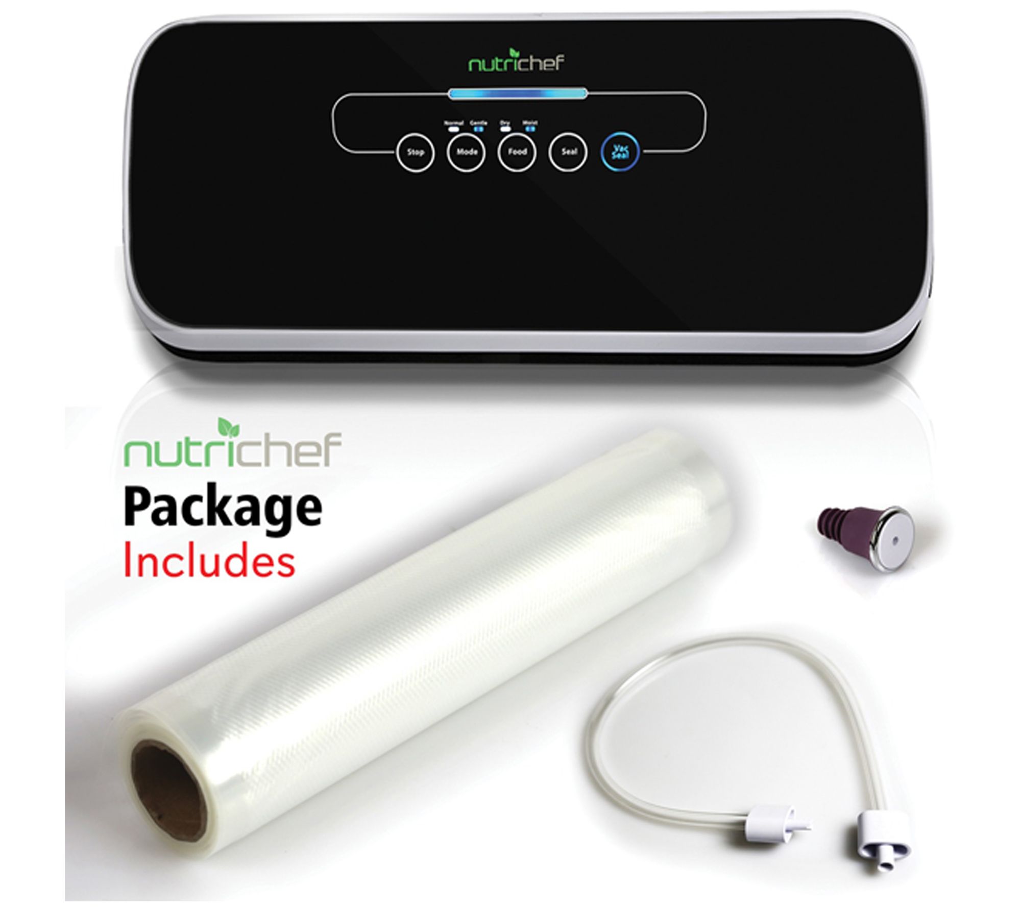 Nutrichef Automatic Food Vacuum Sealer with Bags