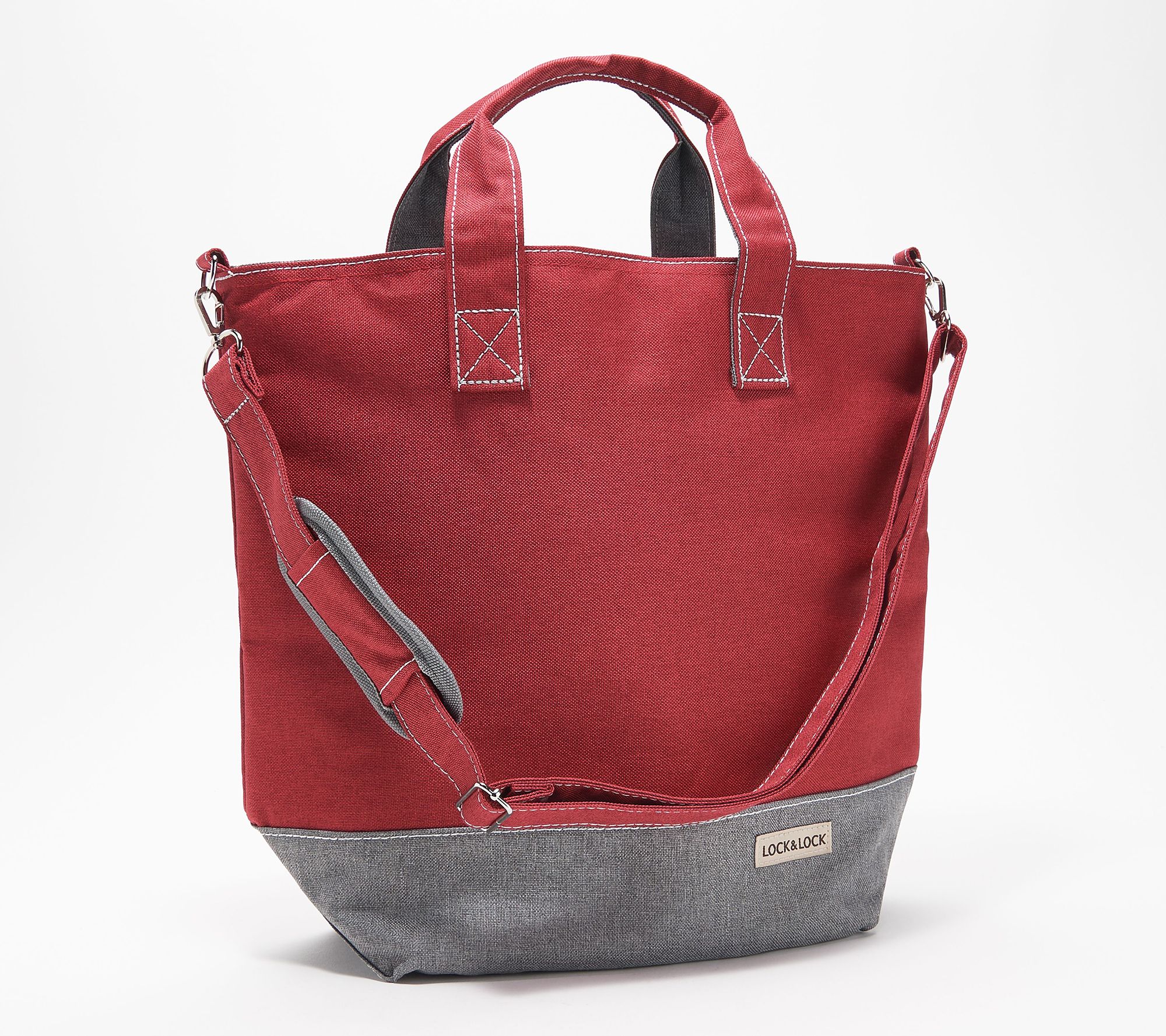 Lock & Lock Tote Bag with 3Piece Storage Set with Handle Lids