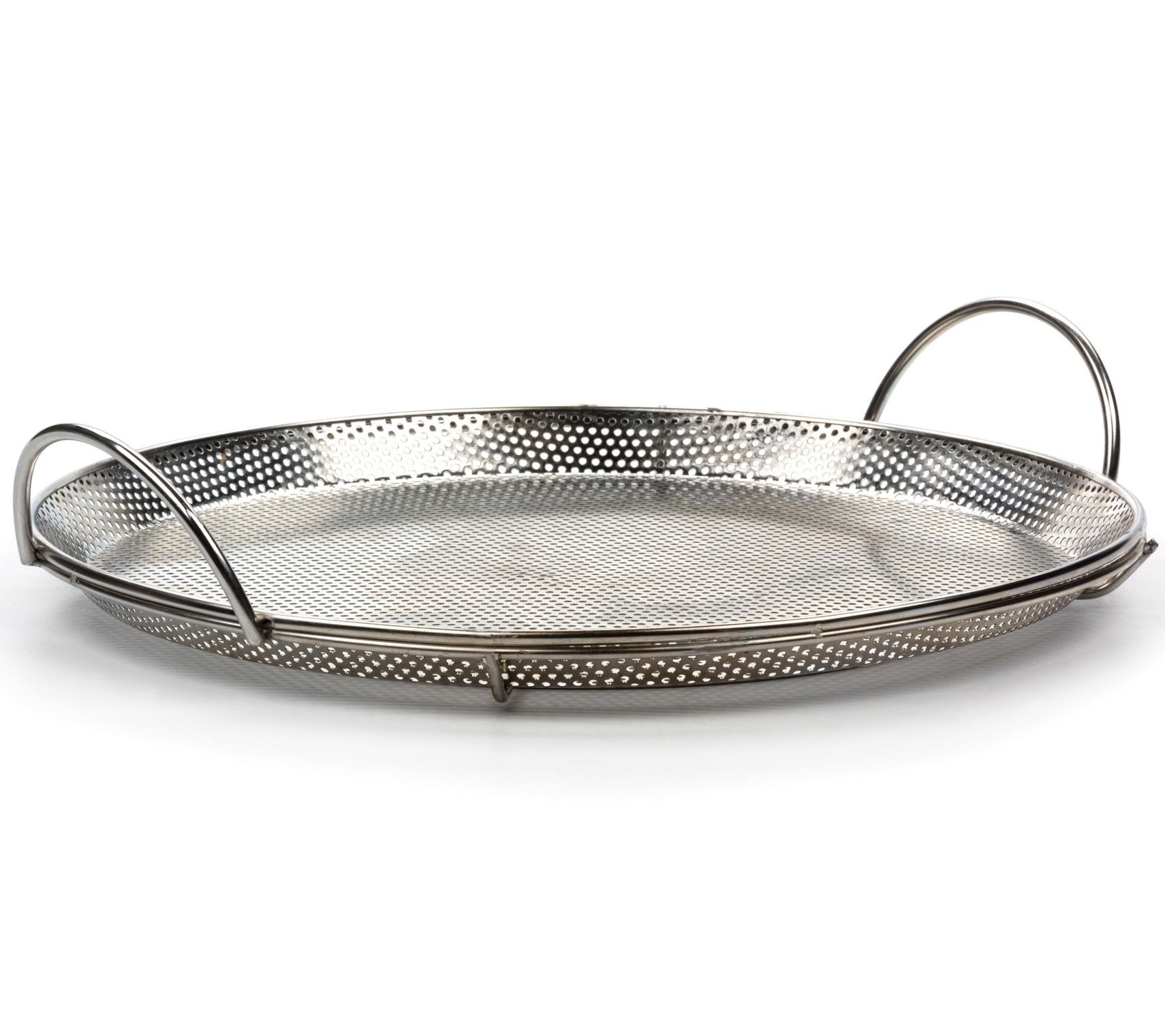 RSVP BBQ Precision Pierced Pizza Pan