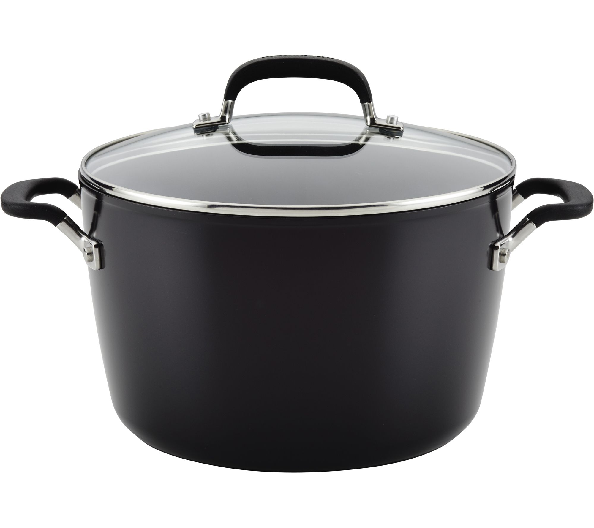 KitchenAid 8-qt Hard Anodized Nonstick Stockpotwith Lid