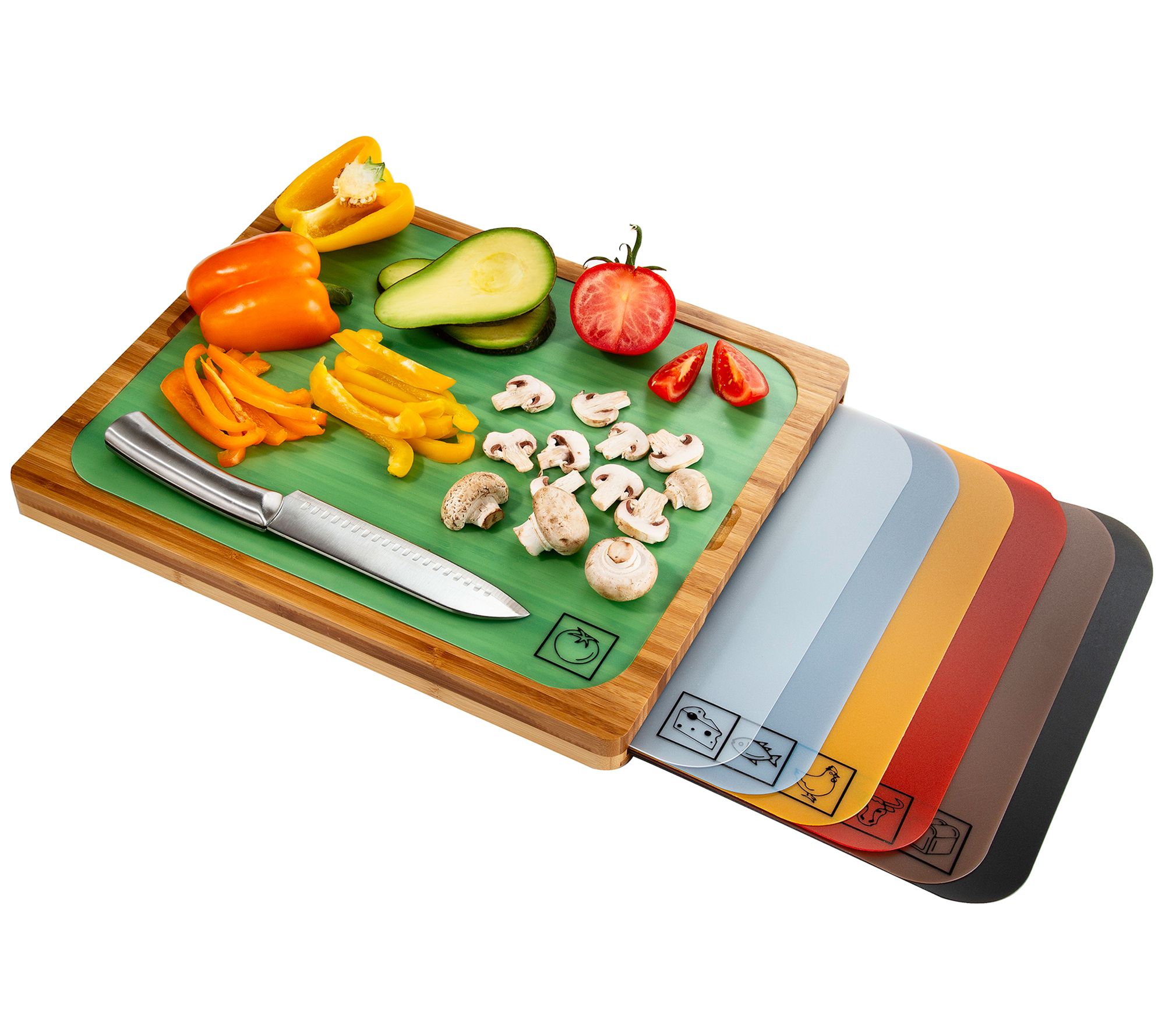 E-Z Board Set of (3) 25 Sq. Ft. Disposable Cutting Boards on QVC 