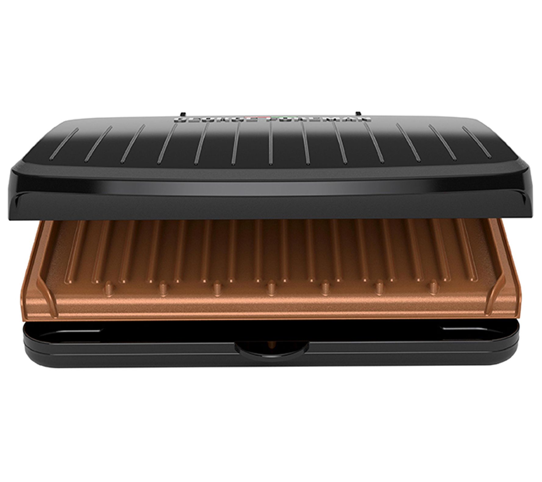 George Foreman 9-Serving Electric Indoor Grill W/ Panini Press on QVC 