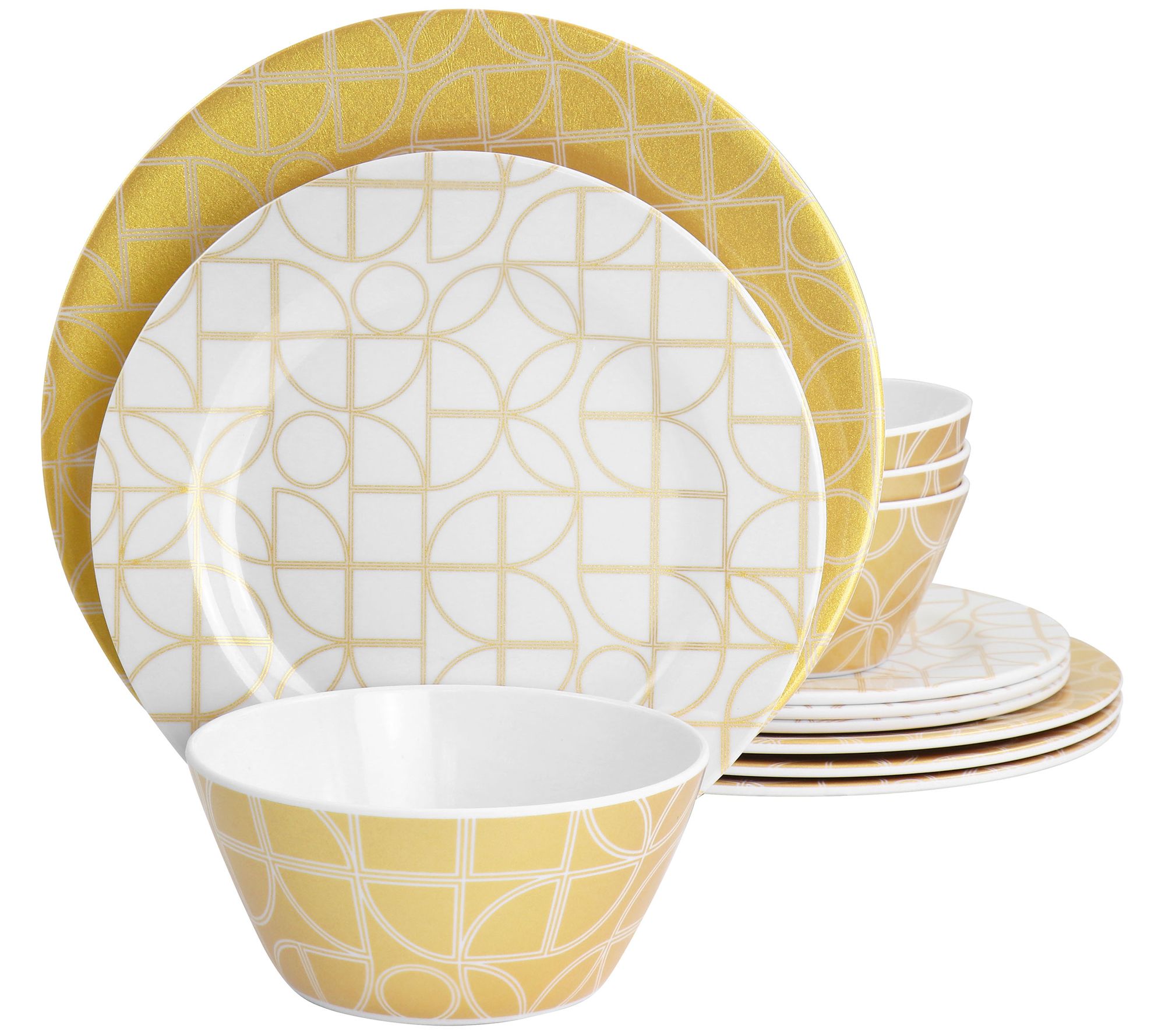 Laurie Gates California Designs Summer Bloom Dinnerware Set