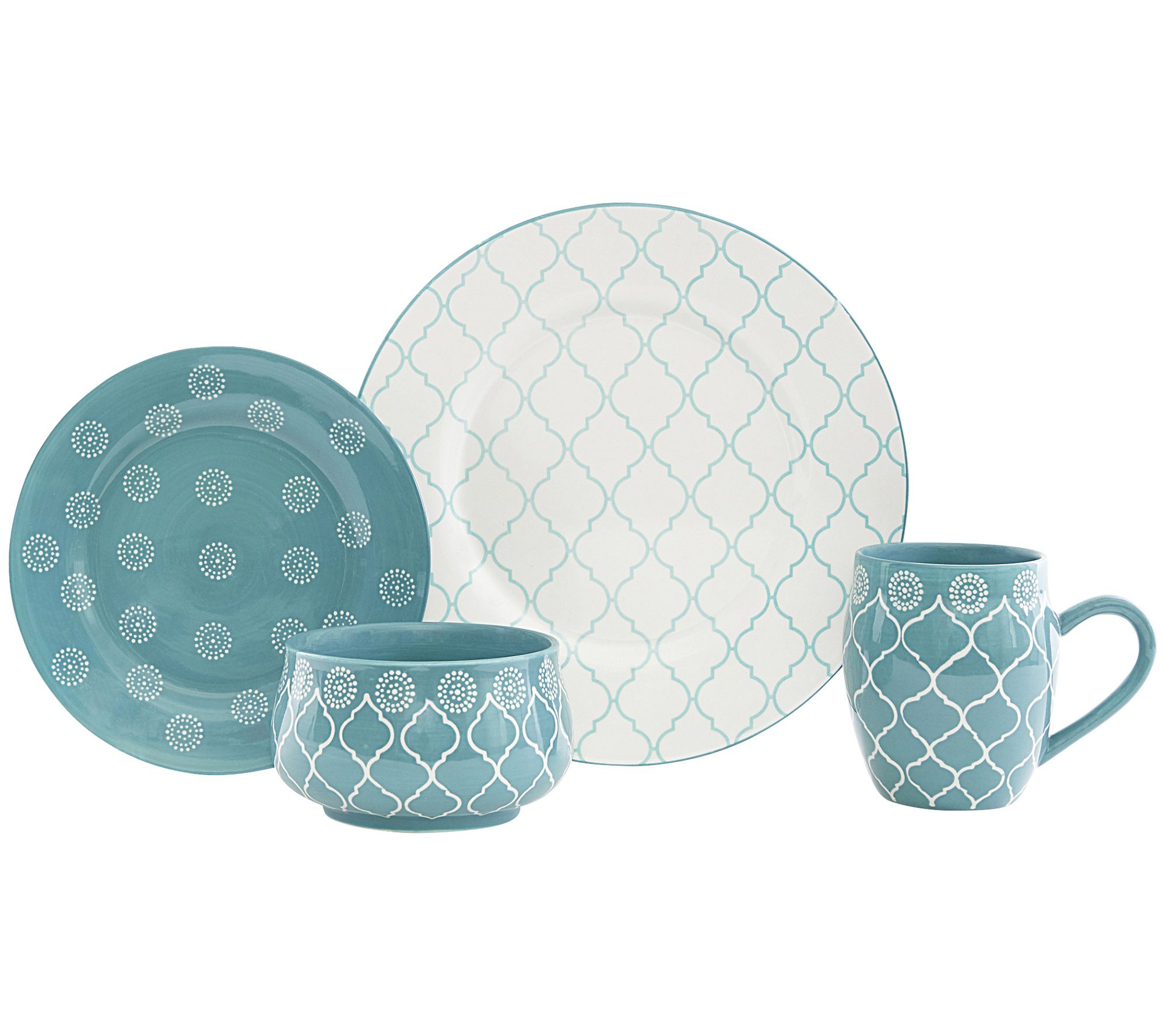Baum Geo - 16pc Dinnerware Set