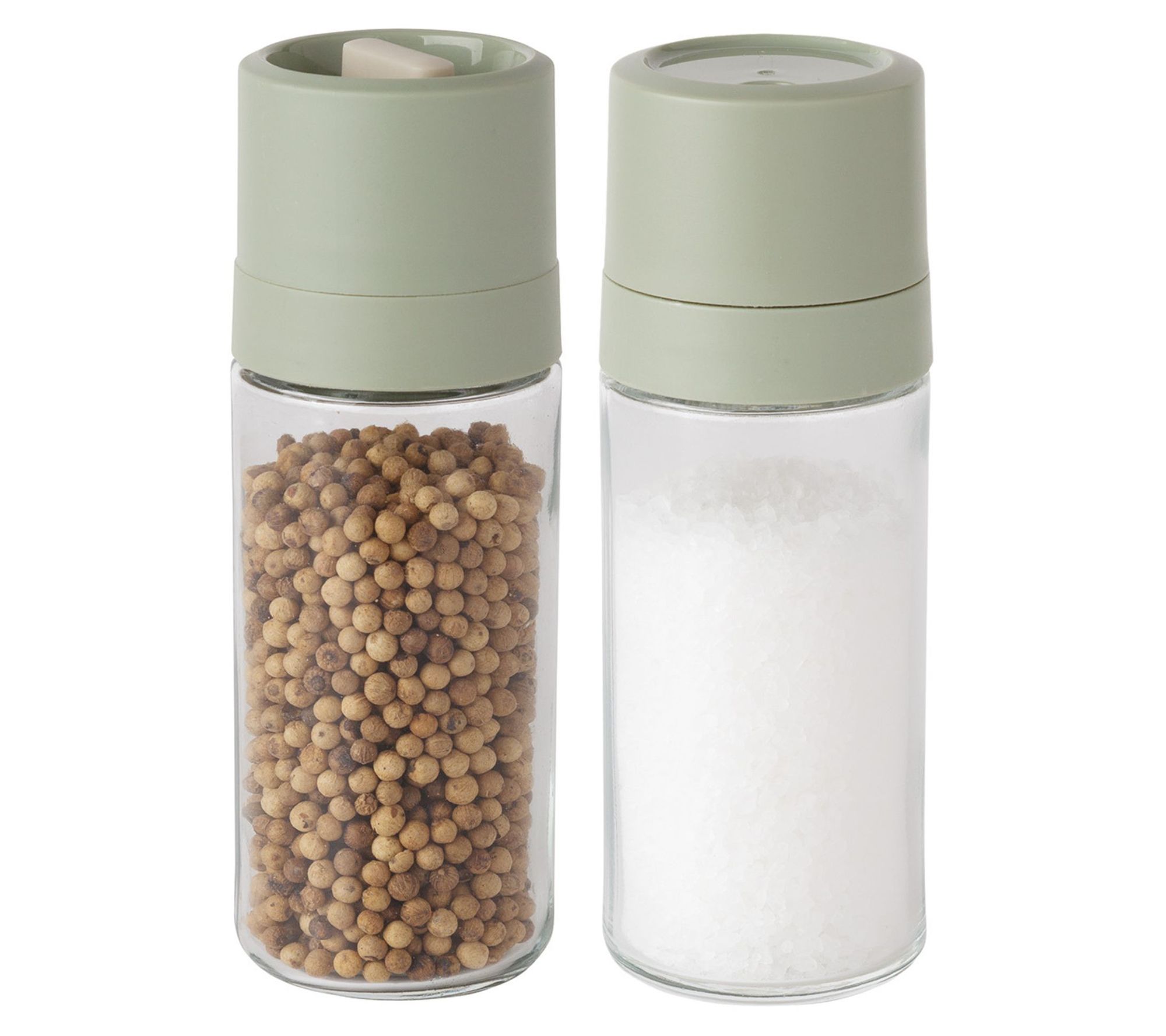 BergHOFF Balanc e Glass 2Pc Gri nder and Shaker Set, Recycled