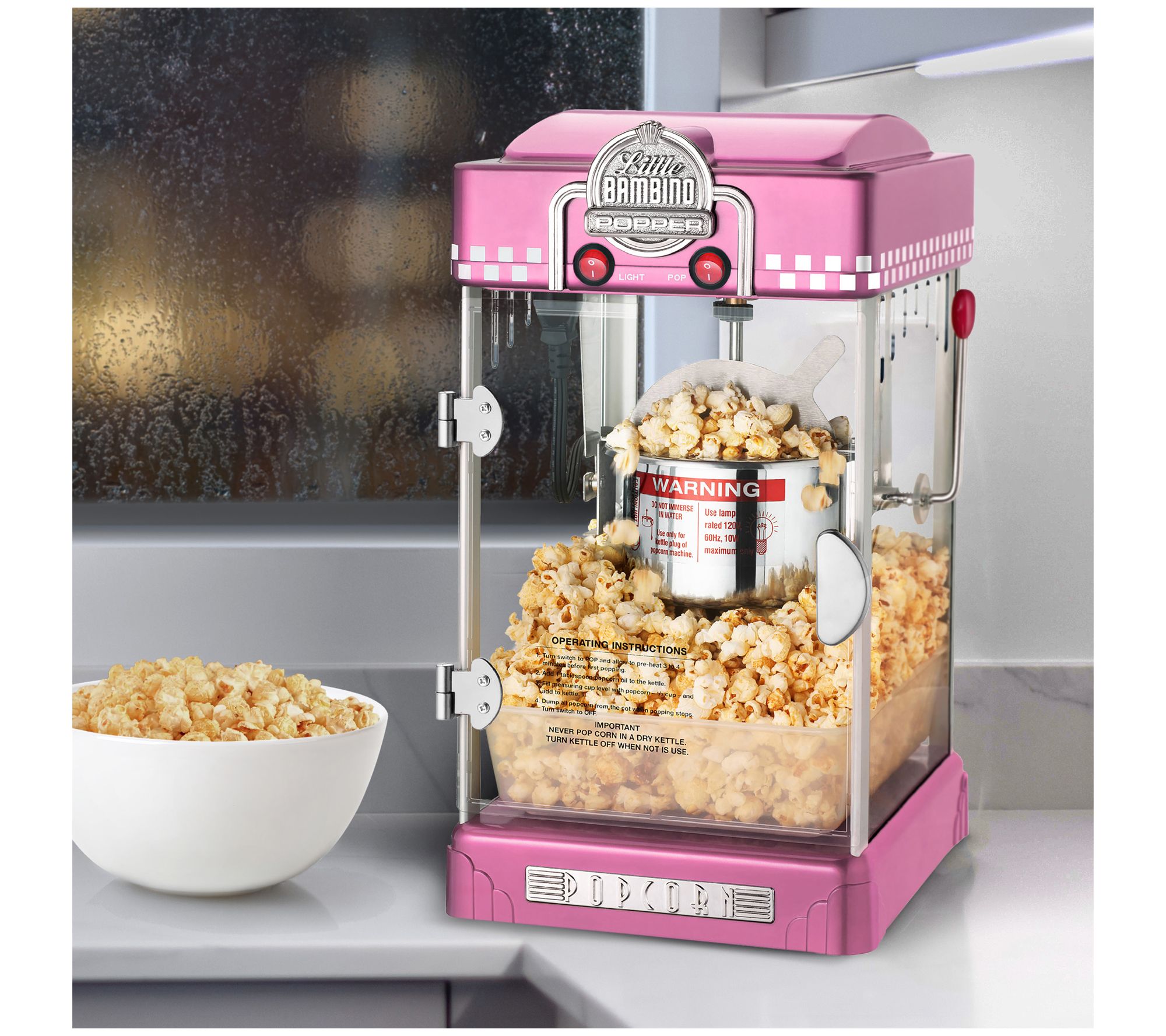 Great Northern Popcorn Little Bambino Popcorn M achine