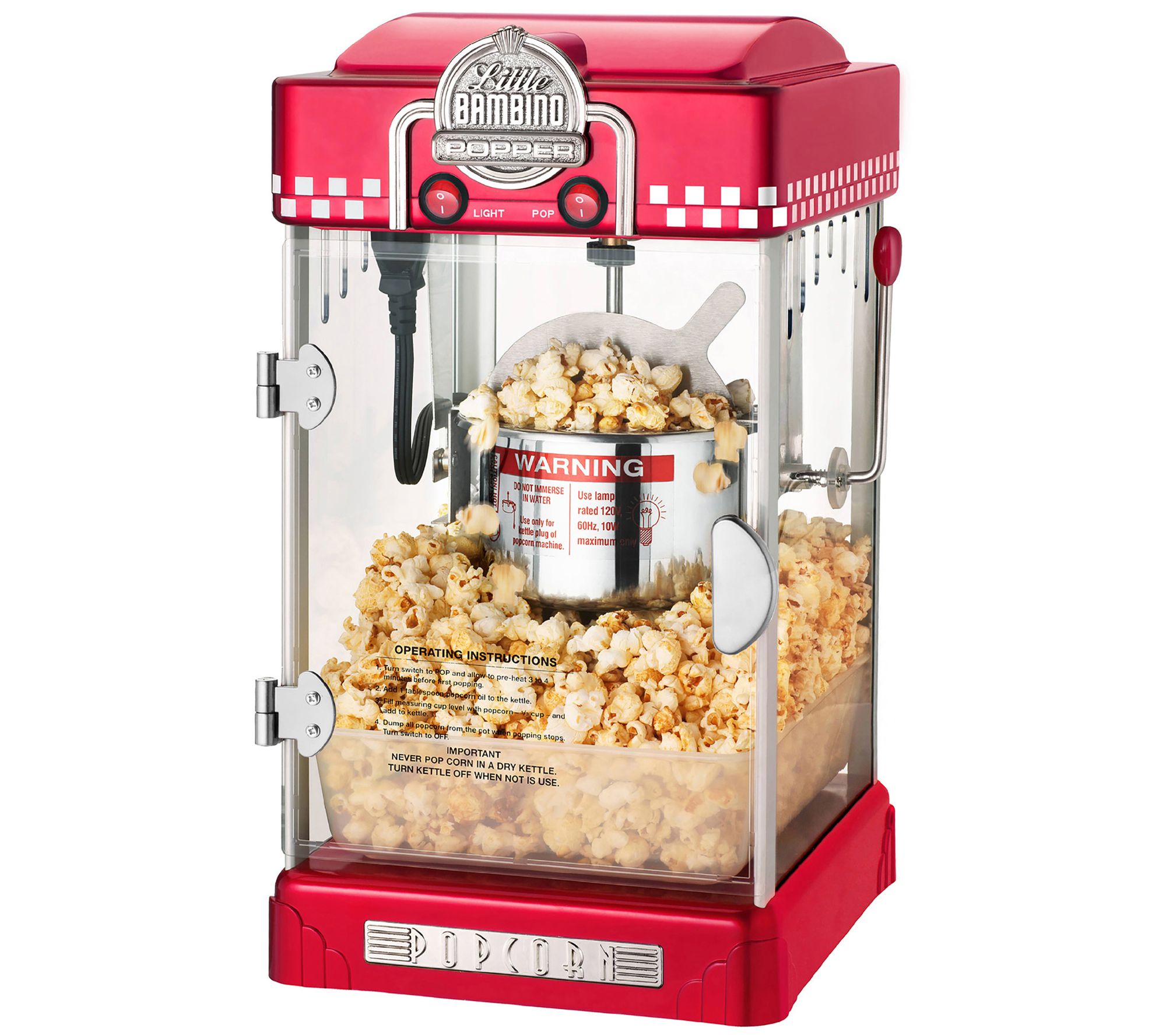 Great Northern Popcorn Little Bambino Popcorn Machine