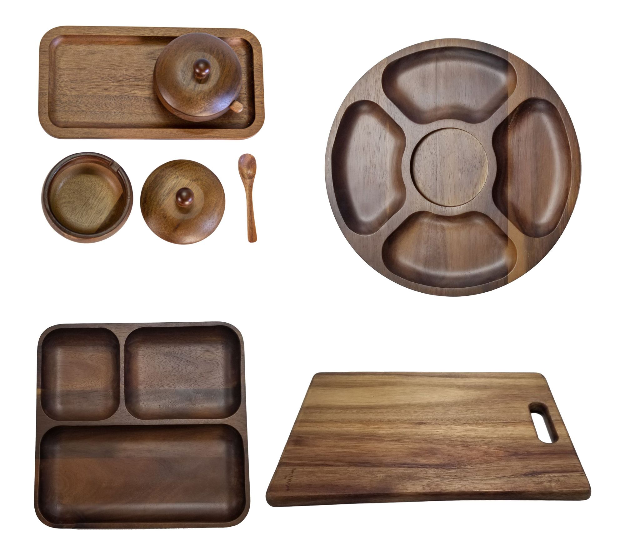 BergHOFF Acacia Wood 6Pc Serving Set