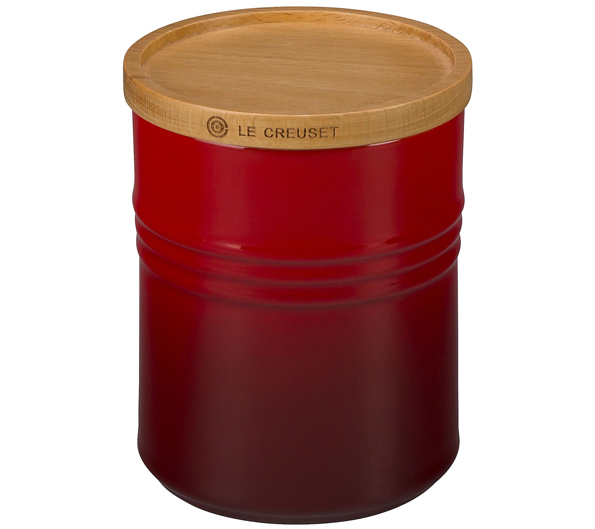 Le Creuset 2.5-qt Canister with Wooden Lid