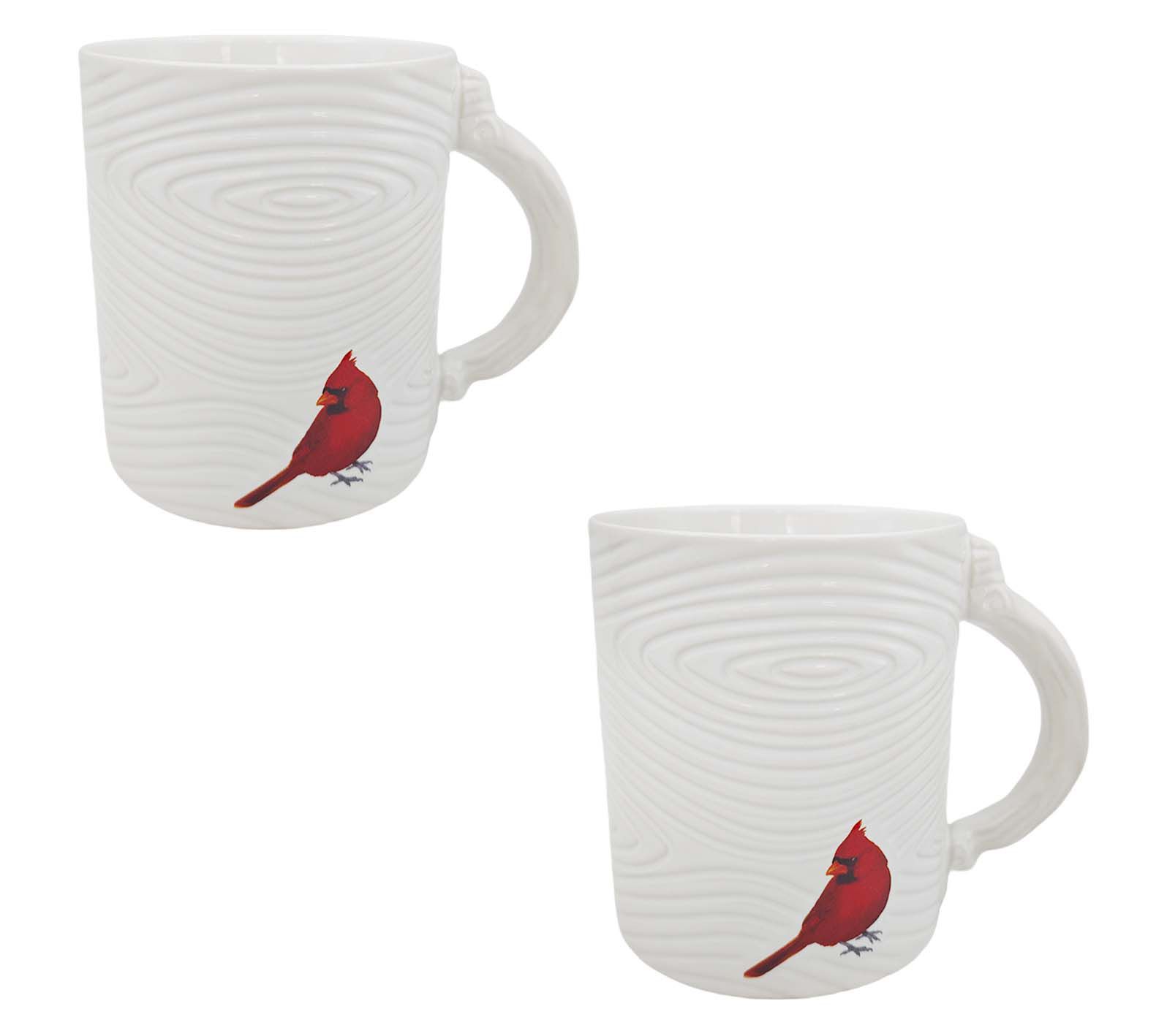 Temp-tations Set of (2) 18-oz Mugs with Figural Icon Handles