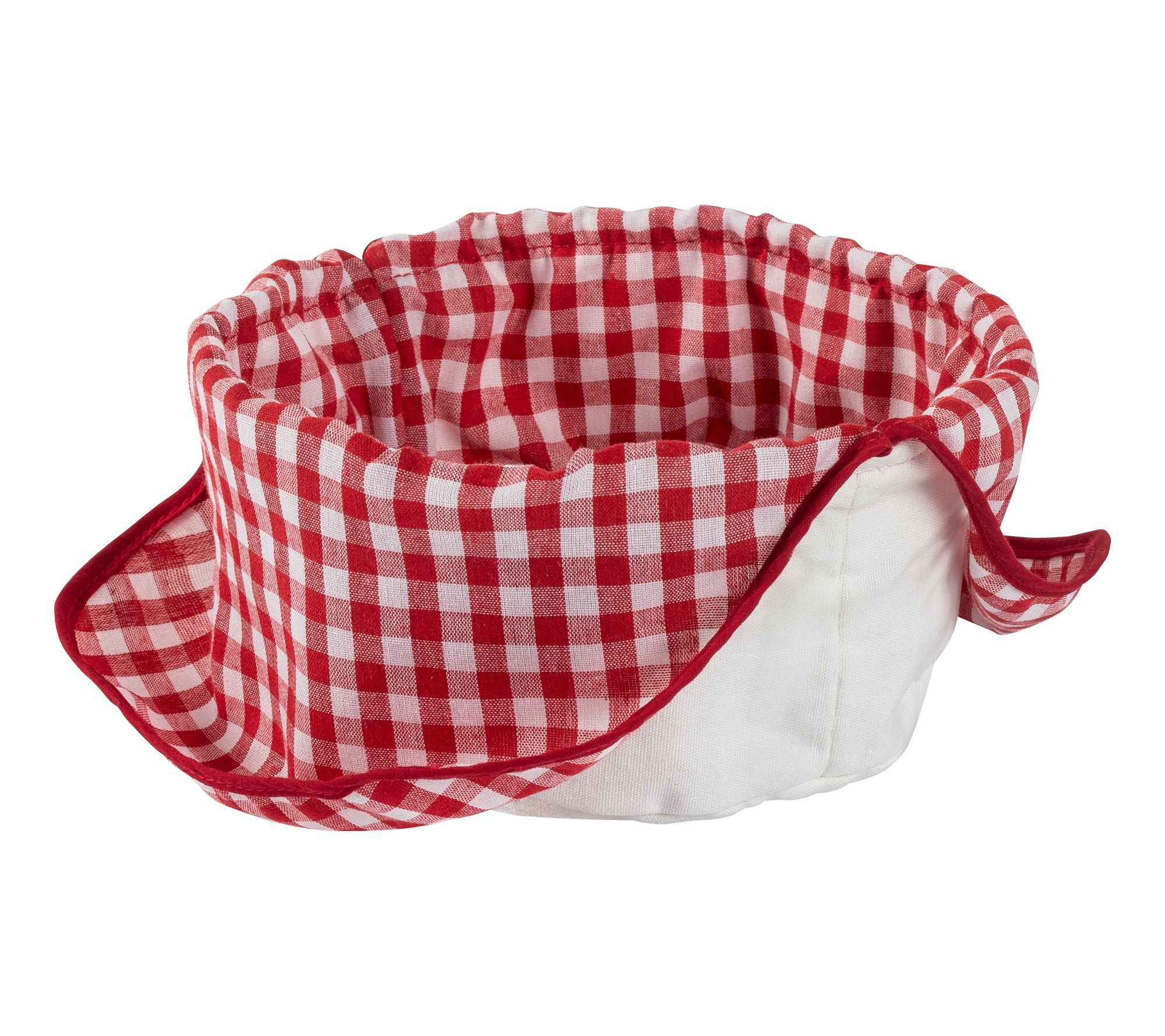Fondue Bread Bag Check Pattern