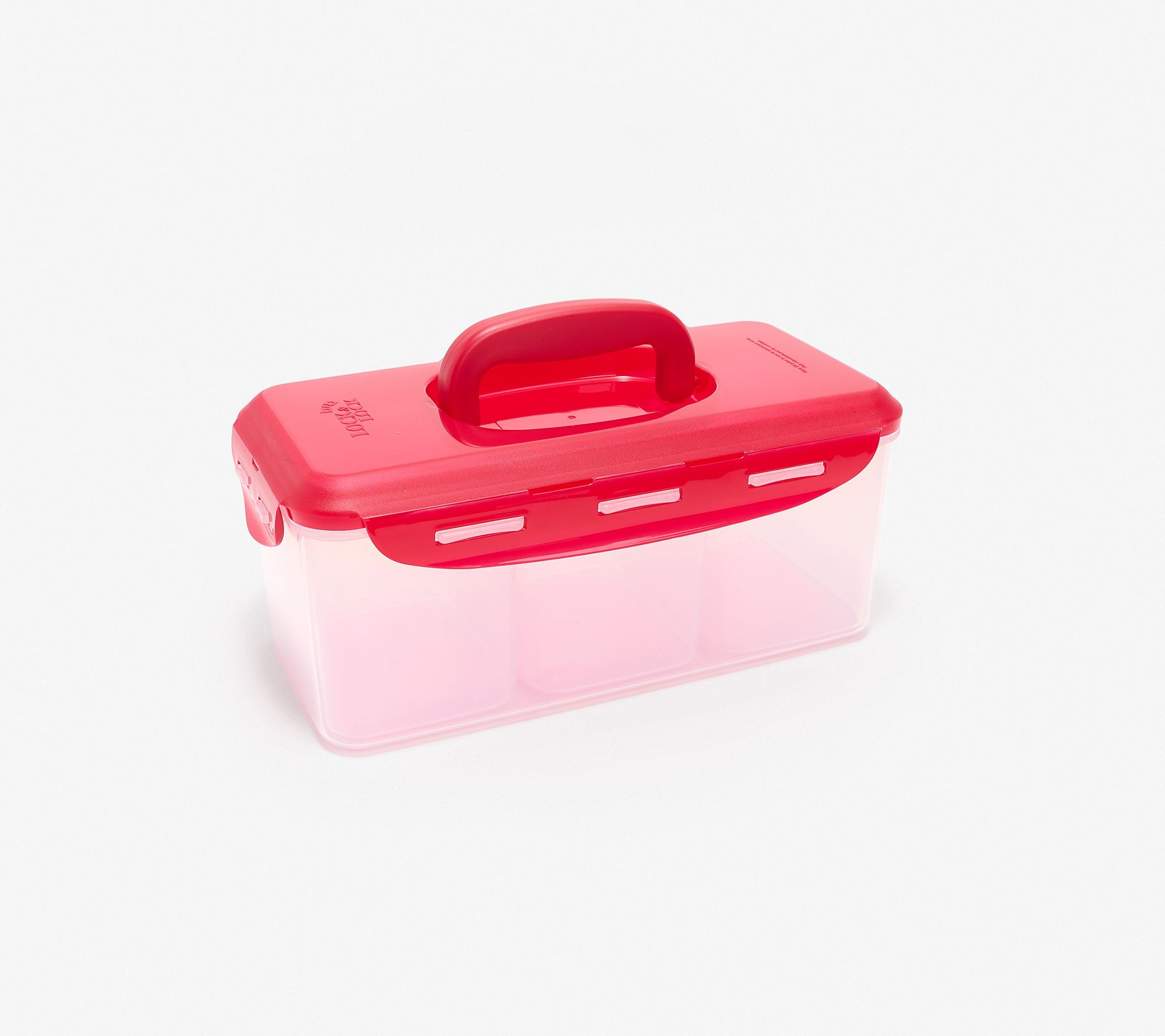 LocknLock Divided Rectangle W/ Handle Lid