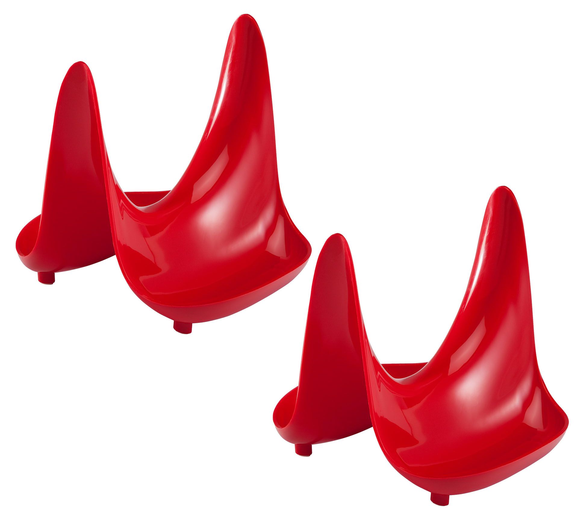 Gourmac Pot Lid Stand & Spoon Rest - Set of 2