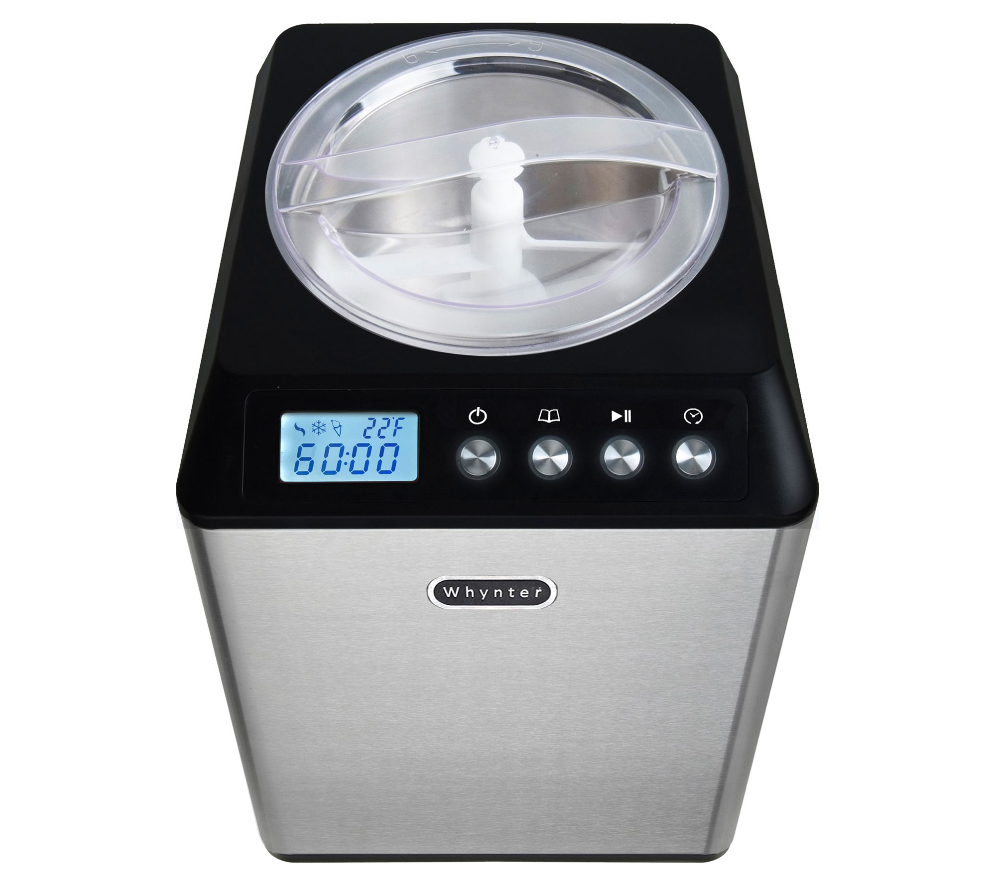 Whynter 2.1 Quart Upright Ice-Cream Maker with Bowl | QVC