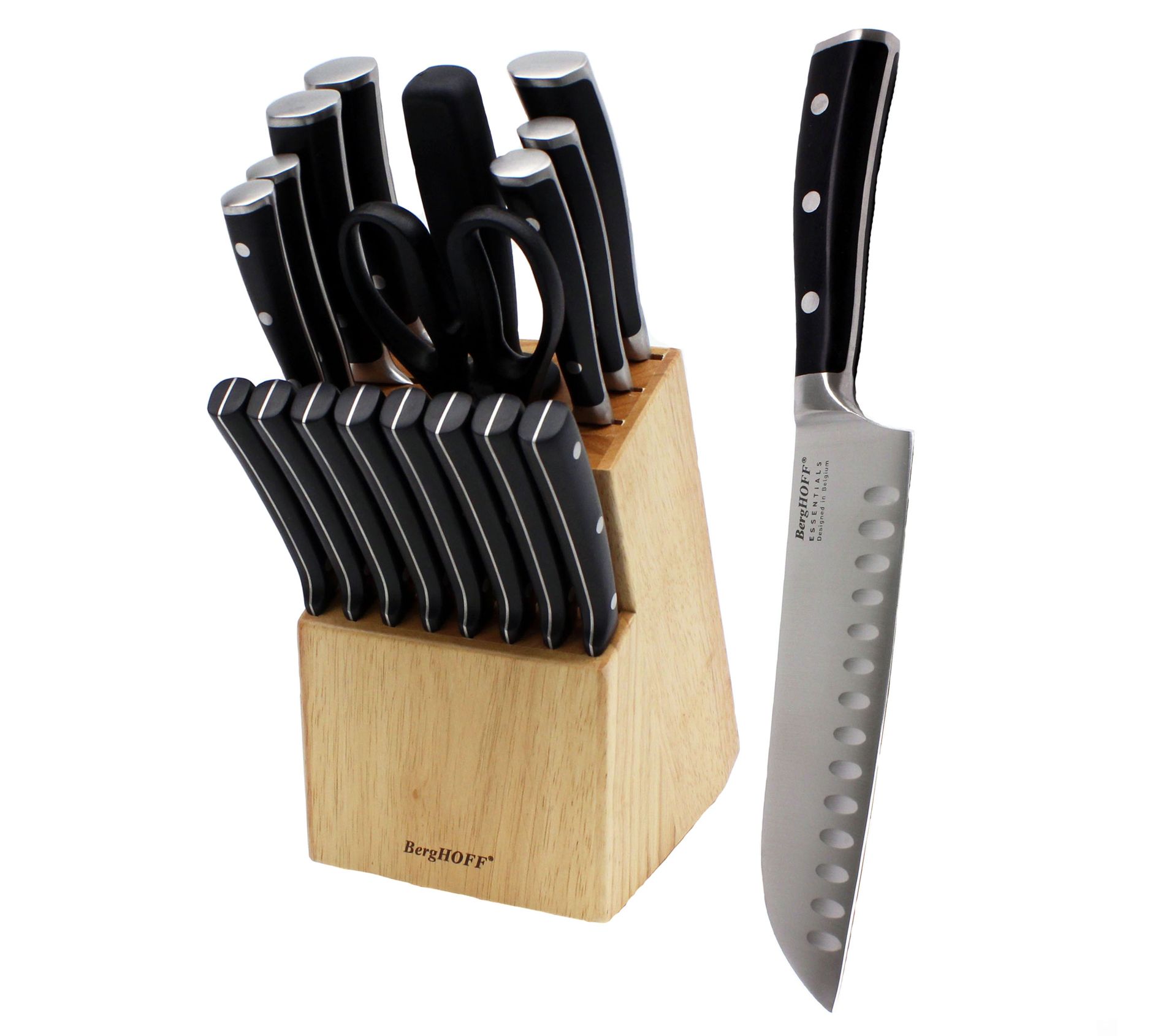 BergHOFF Triple Riveted 18-Piece Cutlery BlockSet