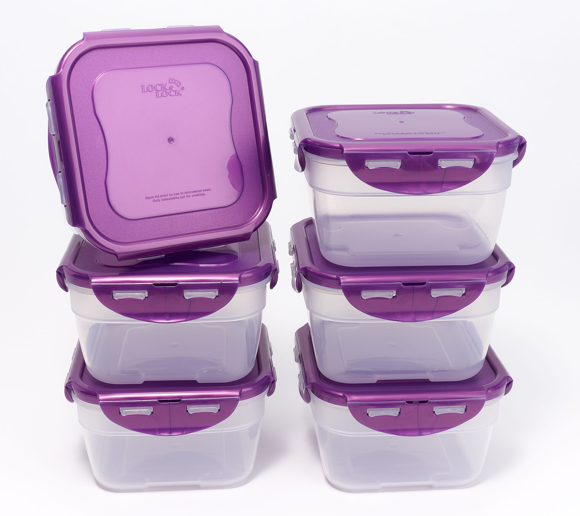 Lock N Lock Holiday 3 Nesting Storage Containers With Lids 3 Gift Bags Set  NEW
