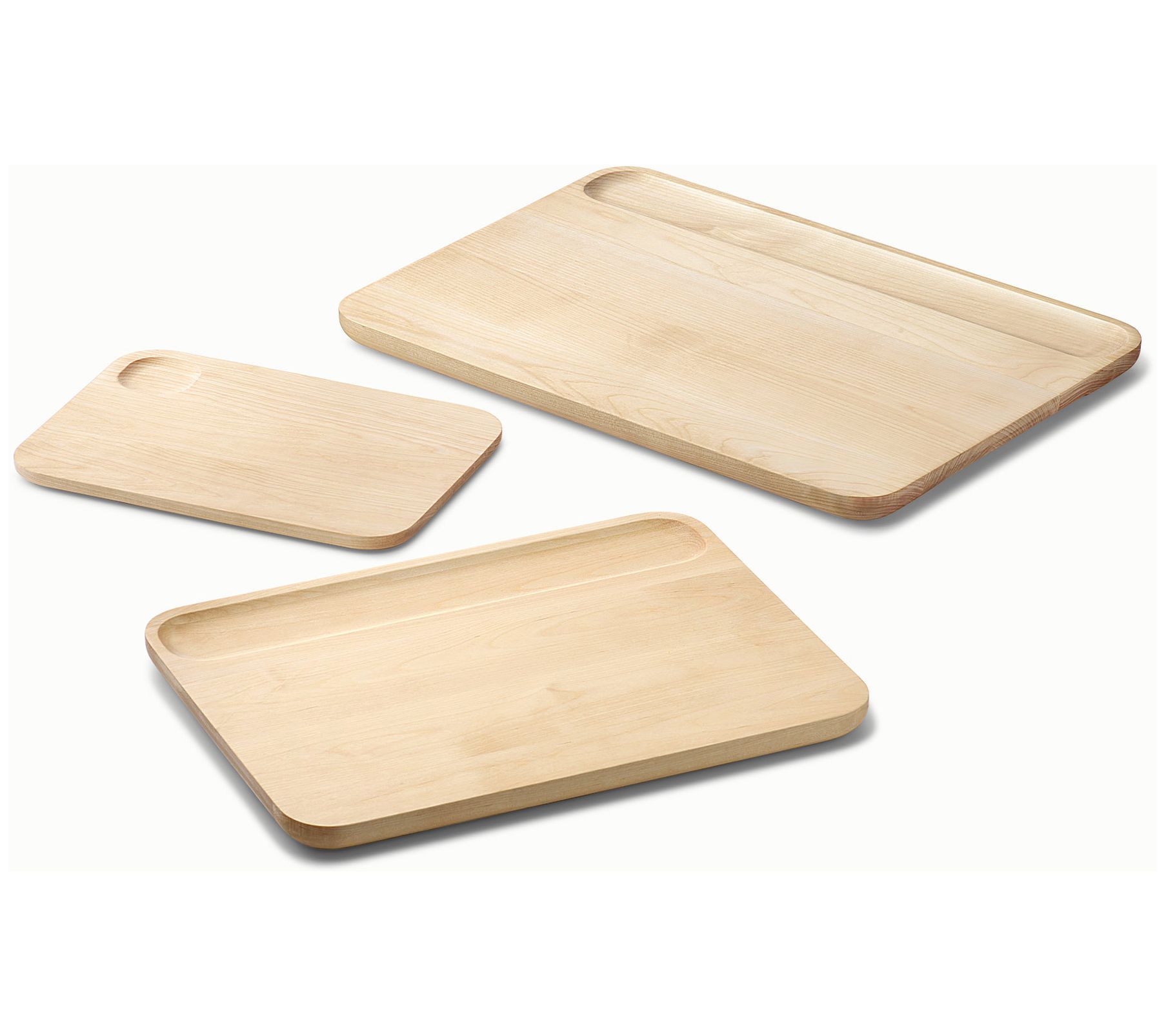 Martins Homewares 4-Piece Wood Cutting Board Set