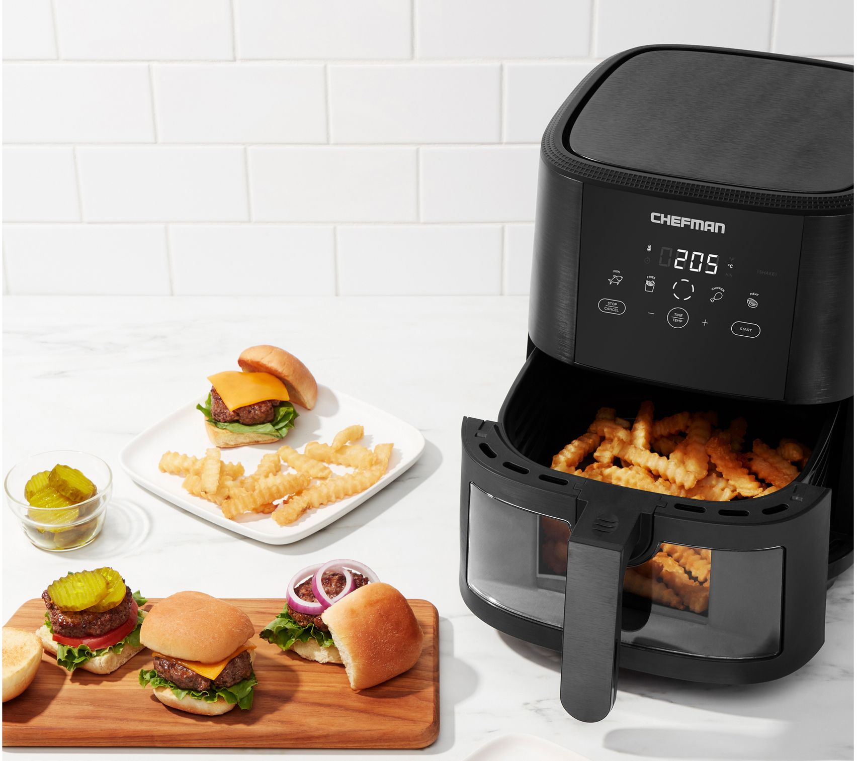 Chefman TurboFry Touch Easy-View 5-Qt Air Fryer - QVC.com