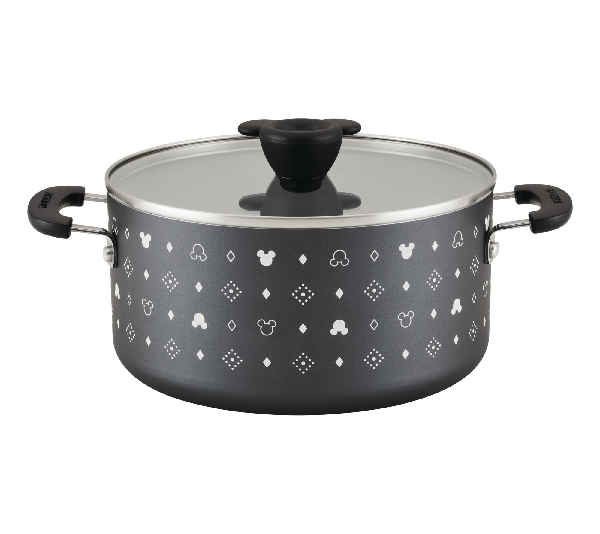 Farberware 5.5qt Disney Monochrome Ceramic Nonstick Stockpot