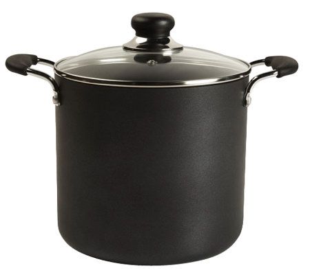 T-Fal A9227974 Total-Non Stick 8-Quart Stock Po t - Black